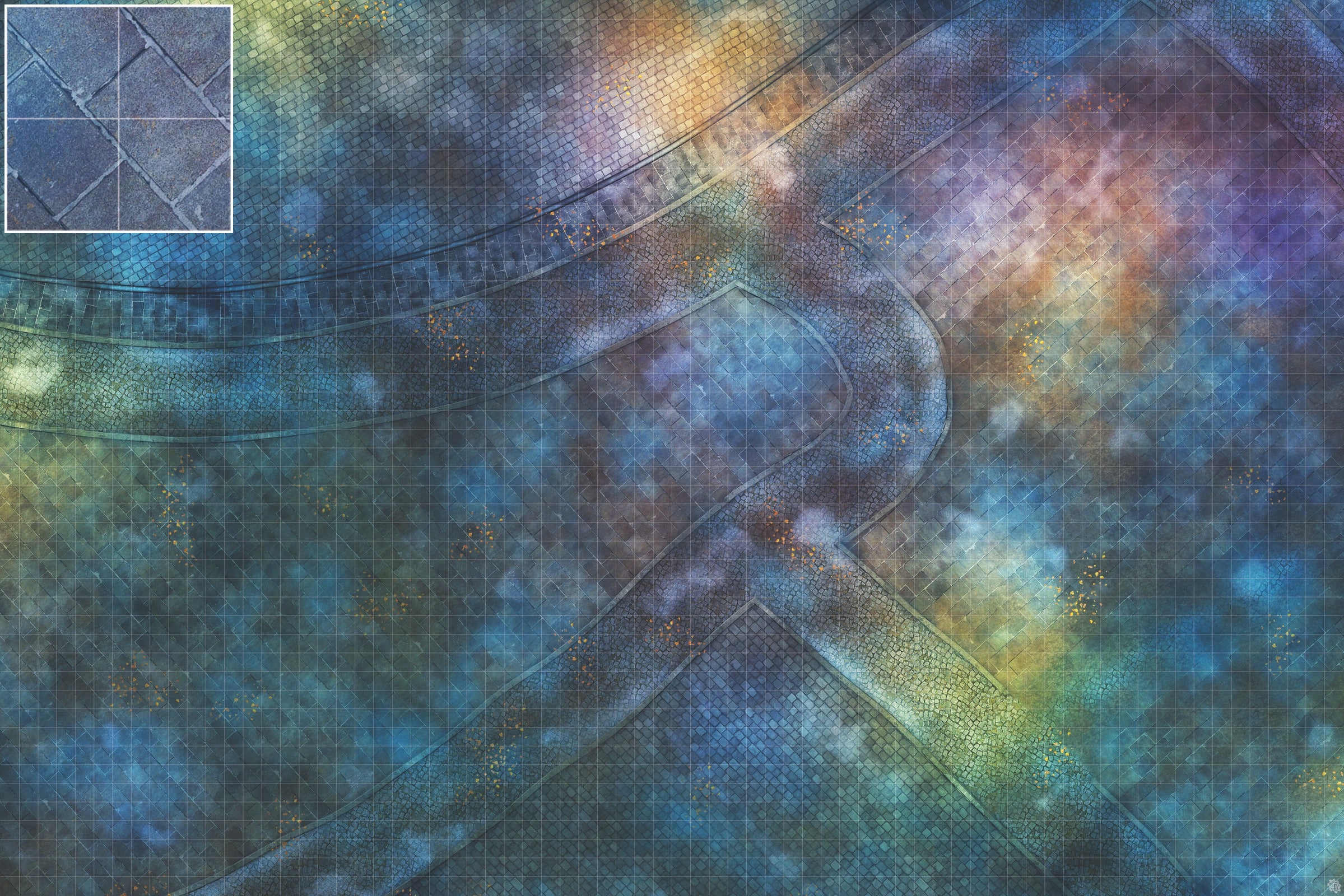 Mats by Mars: London Magic Tabletop Wargaming Play Mat