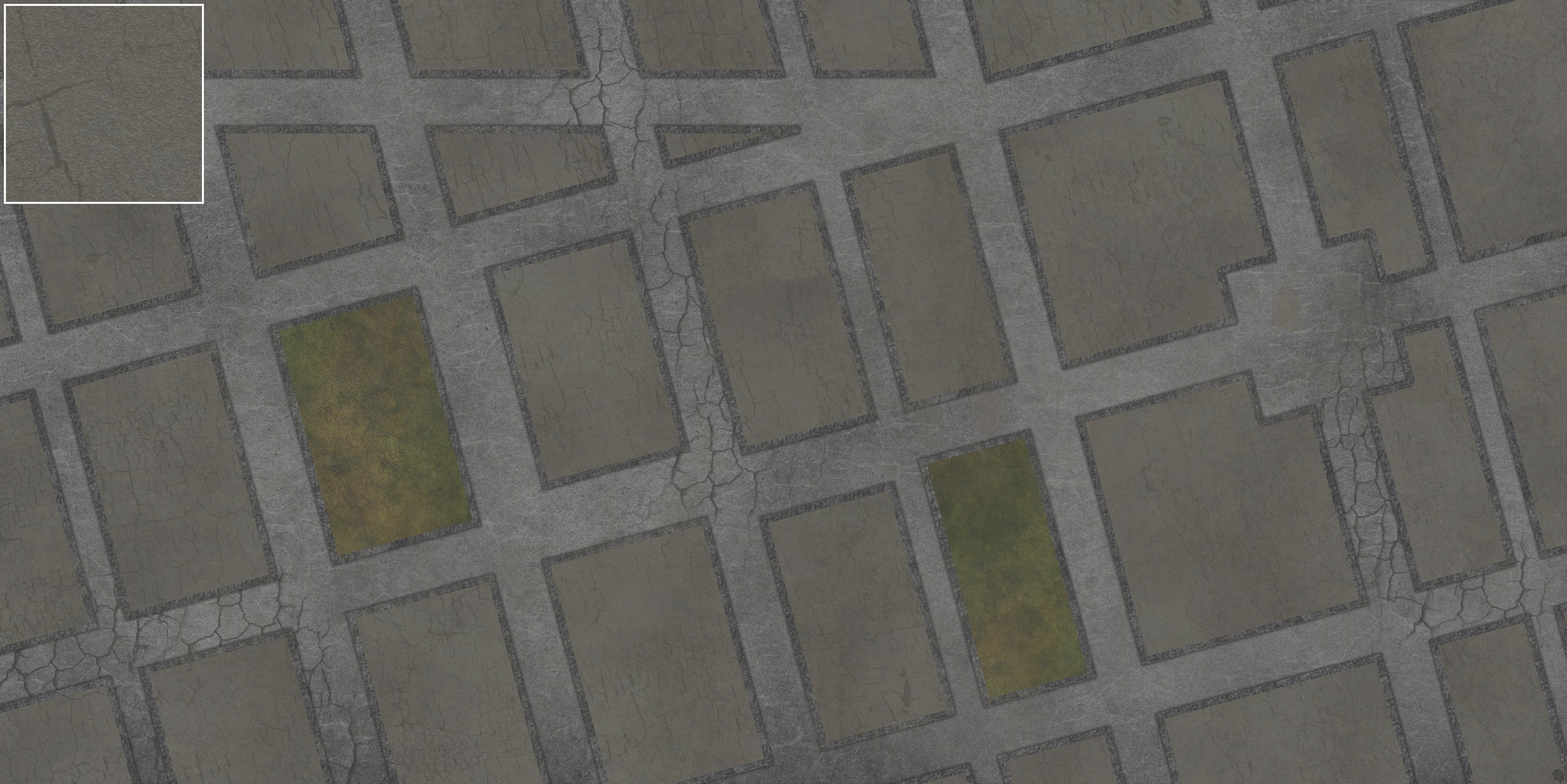 Streets of Conflict 8mm scale Tabletop Wargaming Play Mat