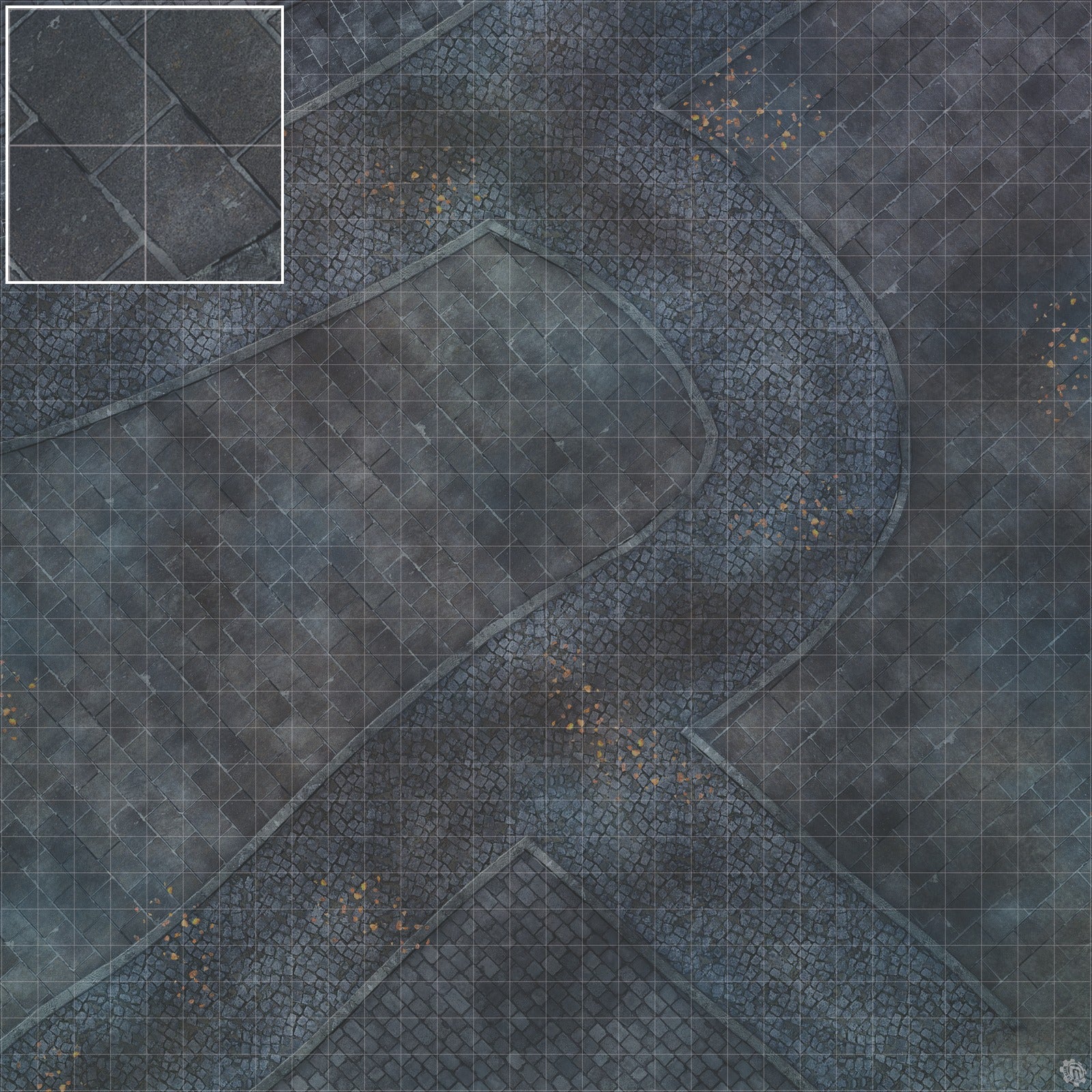 Mats by Mars: London Fog Tabletop Wargaming Play Mat