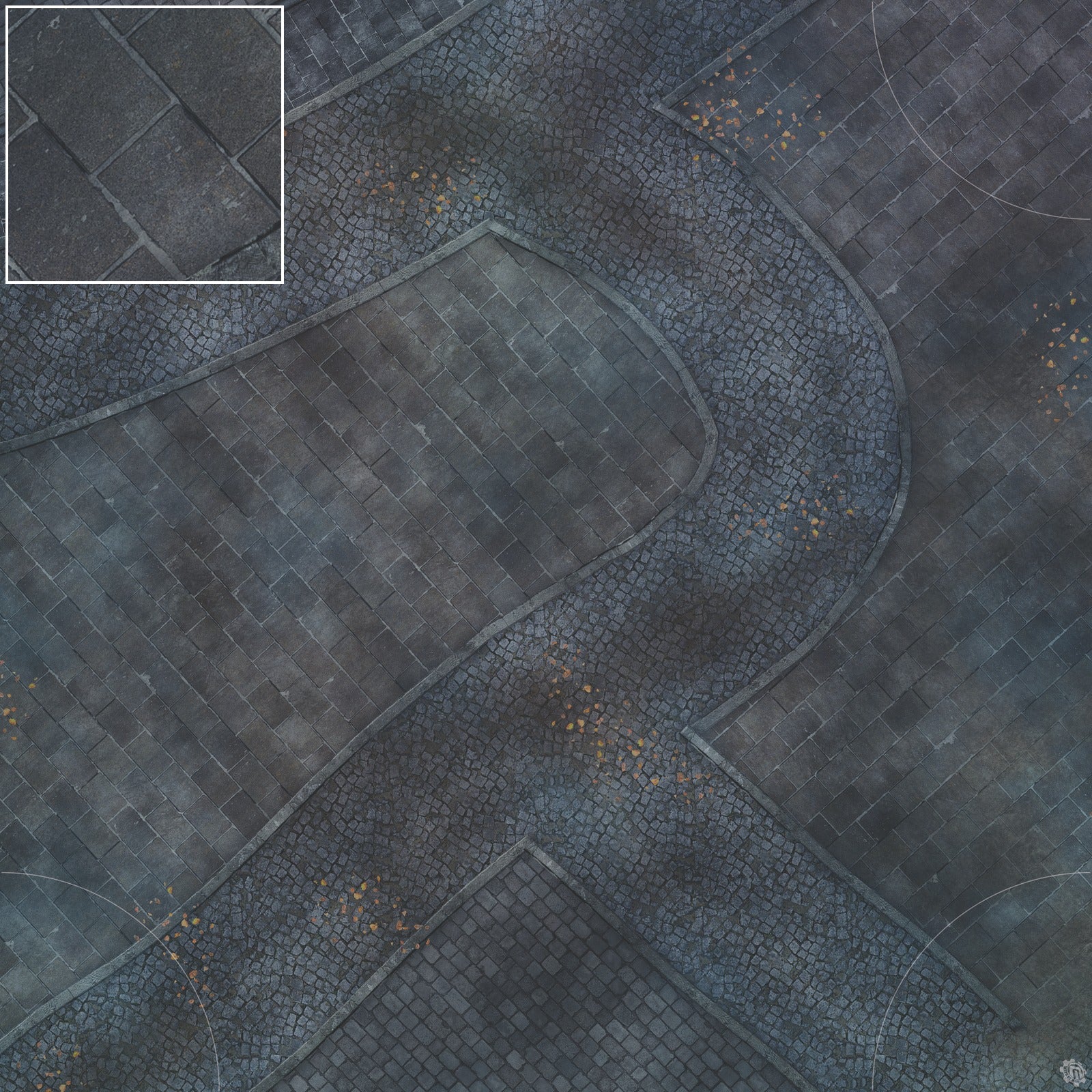 Mats by Mars: London Fog Tabletop Wargaming Play Mat