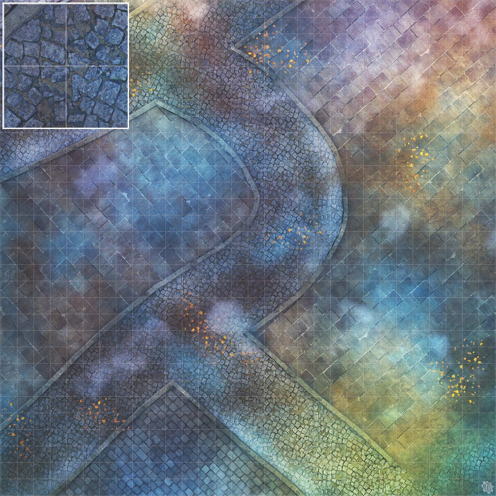 Mats by Mars: London Magic Tabletop Wargaming Play Mat