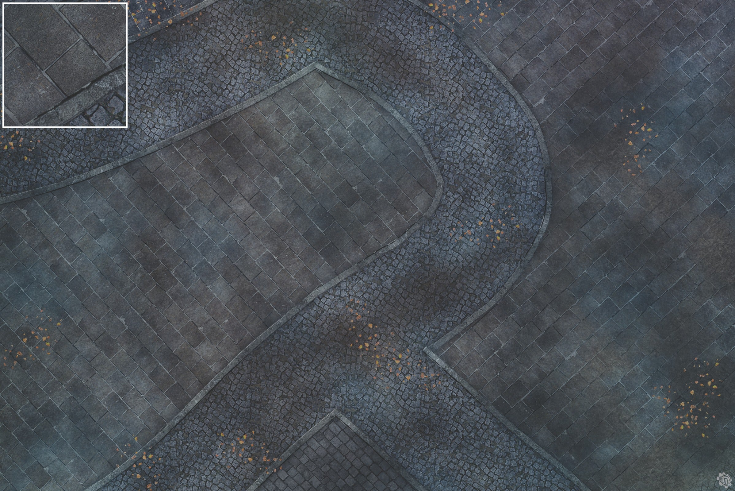 Mats by Mars: London Fog Tabletop Wargaming Play Mat