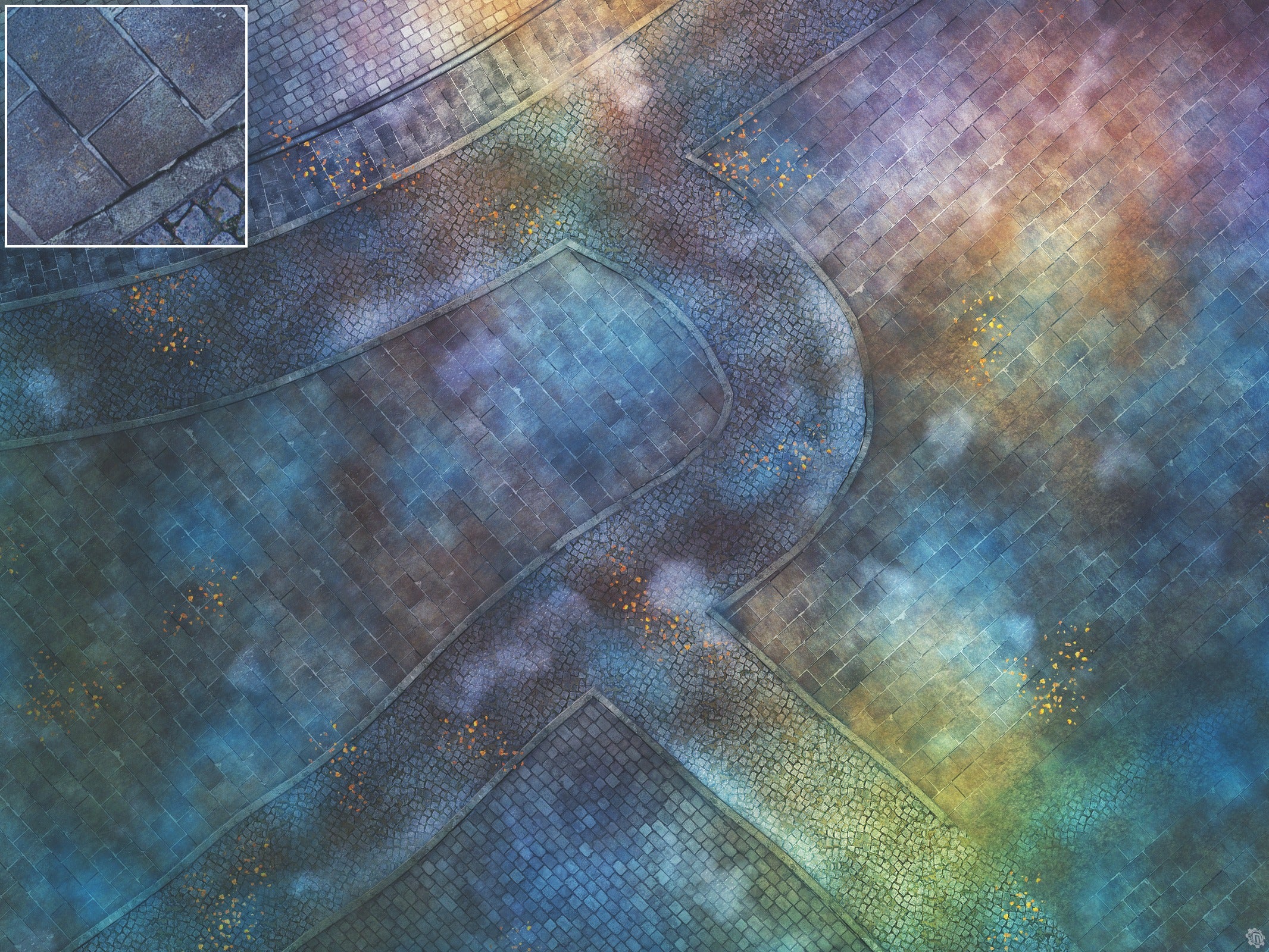 Mats by Mars: London Magic Tabletop Wargaming Play Mat