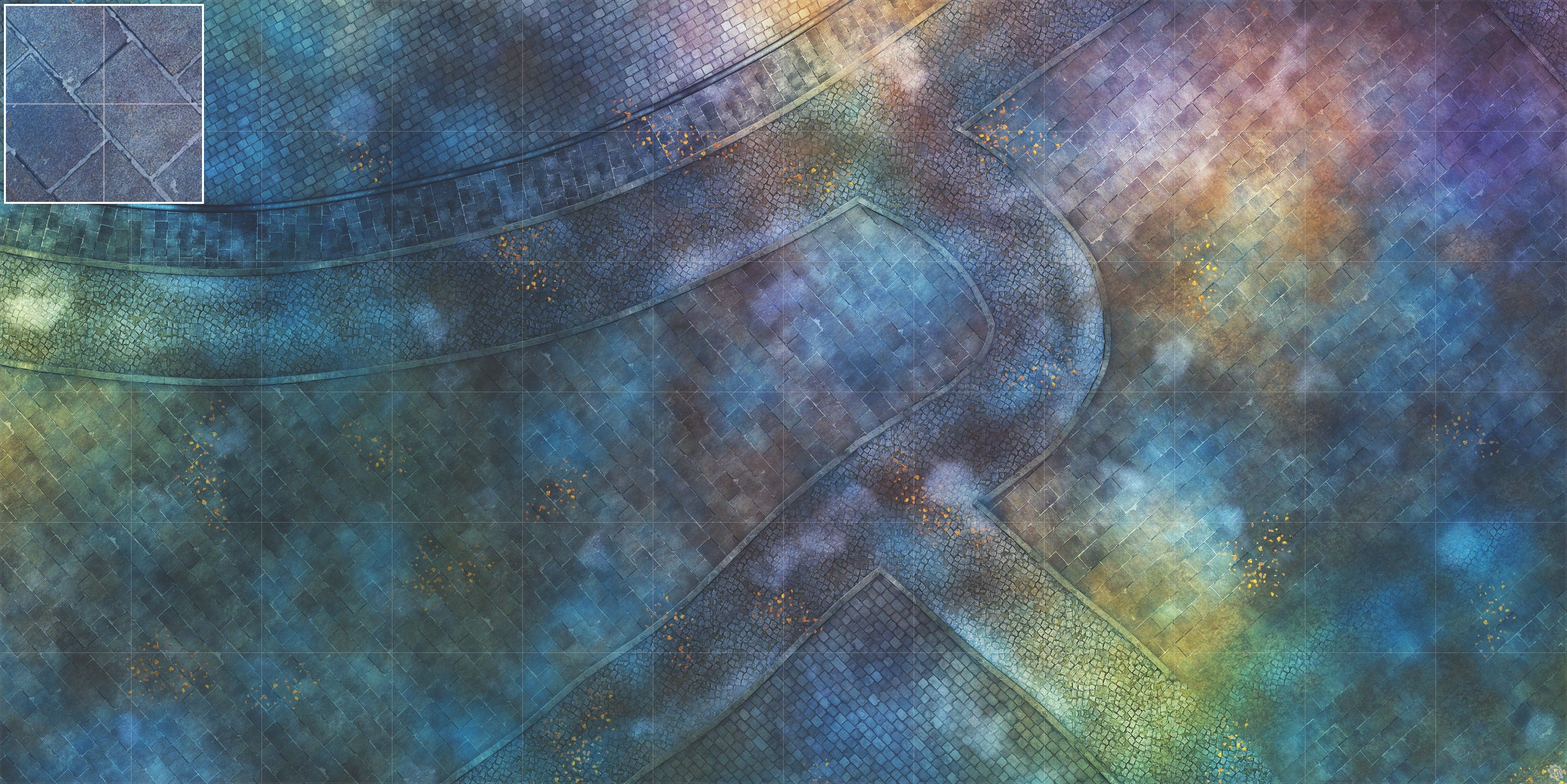 Mats by Mars: London Magic Tabletop Wargaming Play Mat