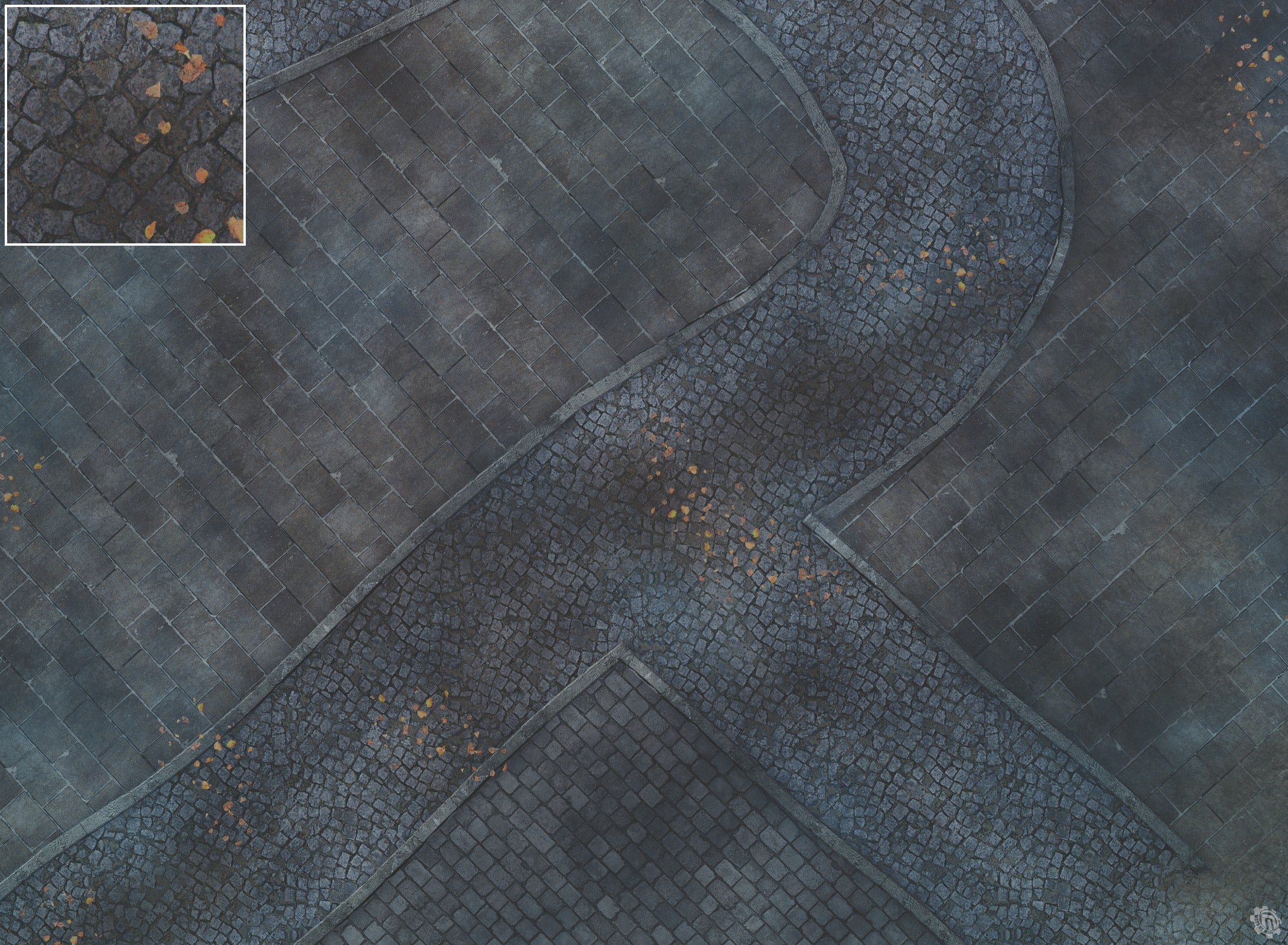 Mats by Mars: London Fog Tabletop Wargaming Play Mat