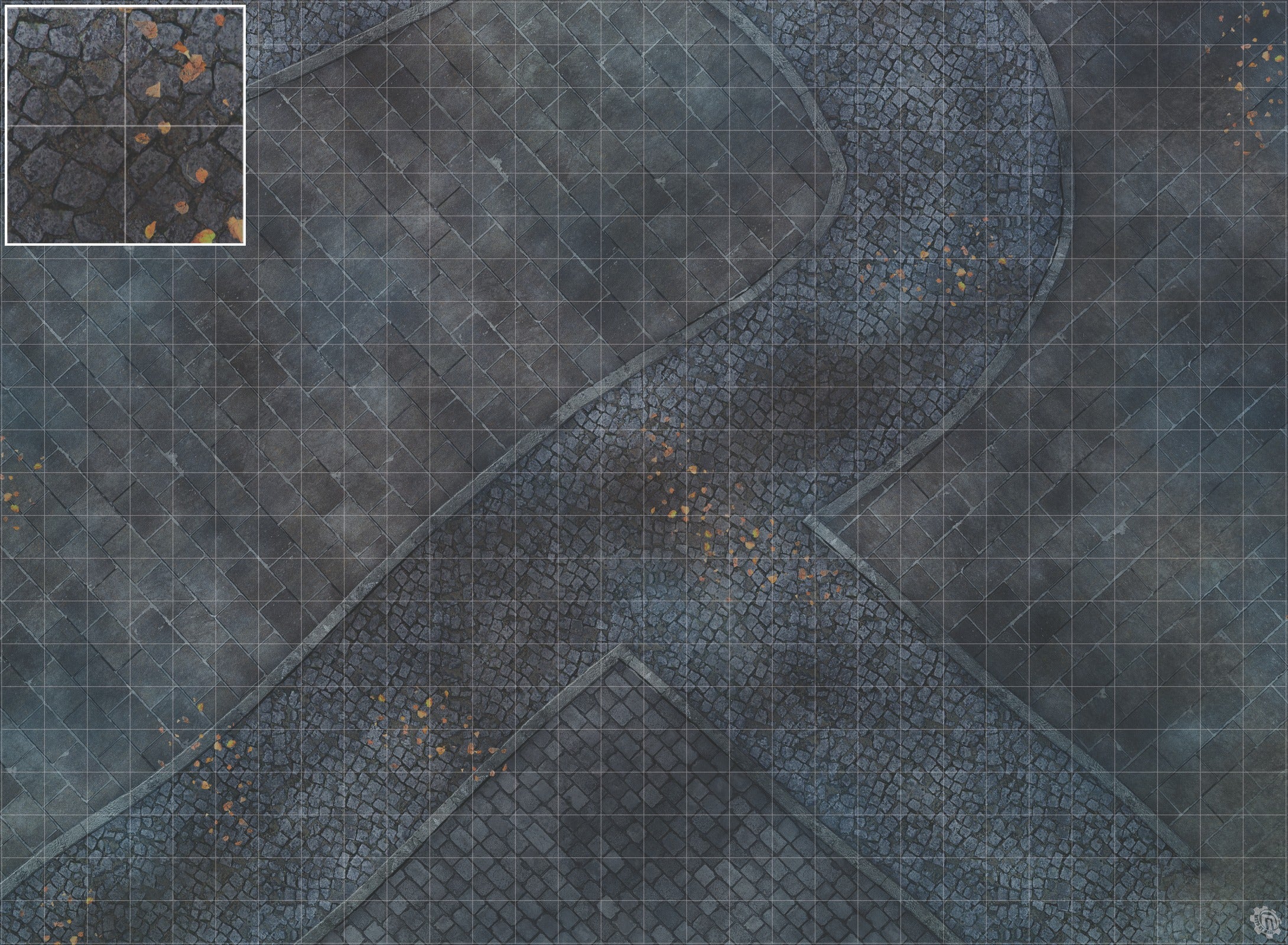Mats by Mars: London Fog Tabletop Wargaming Play Mat
