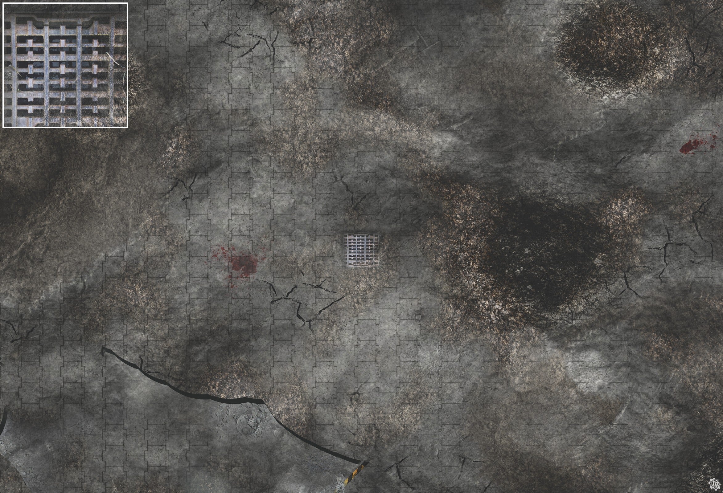 Mats by Mars: Urban Strike Tabletop Wargaming Play Mat