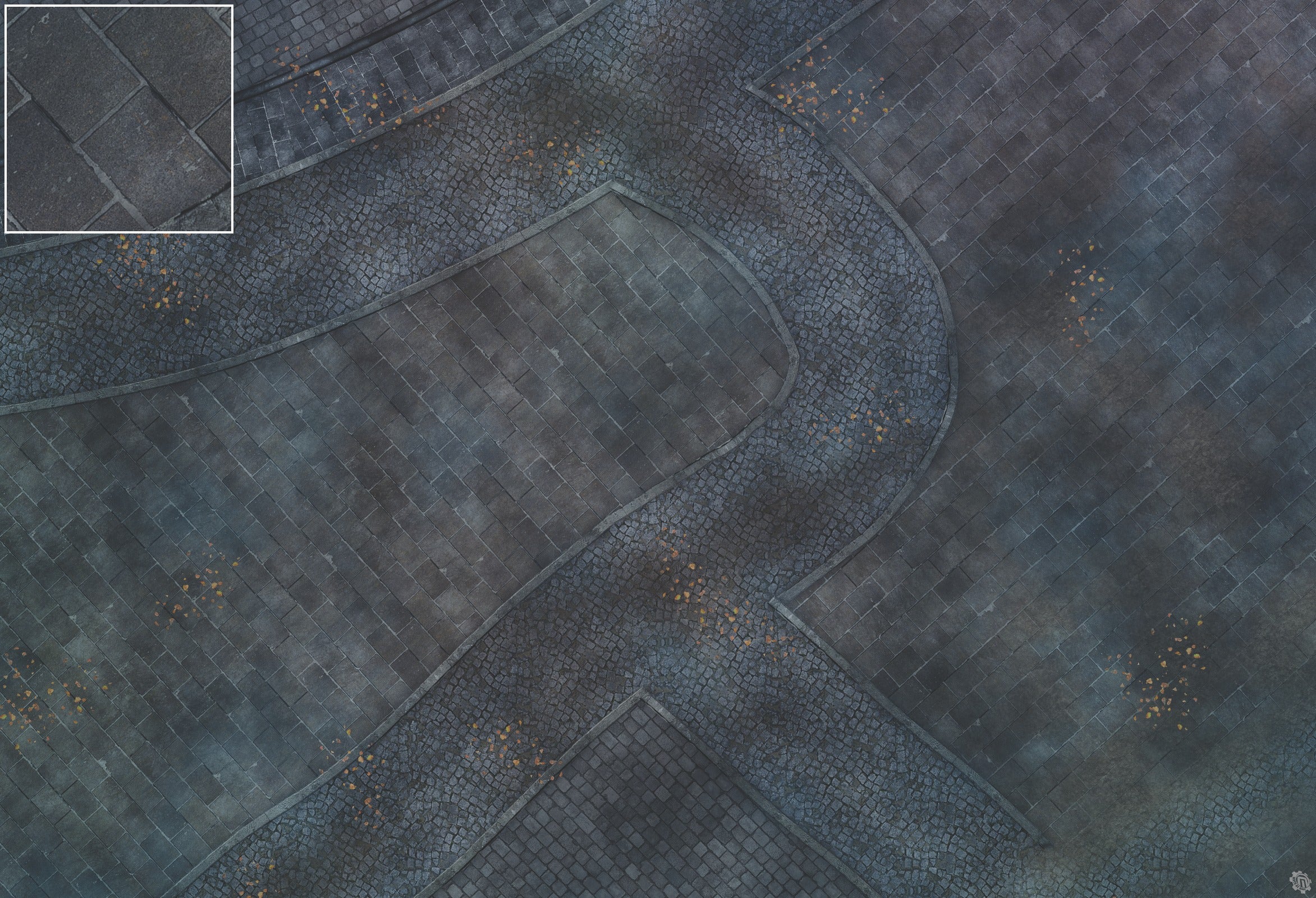 Mats by Mars: London Fog Tabletop Wargaming Play Mat