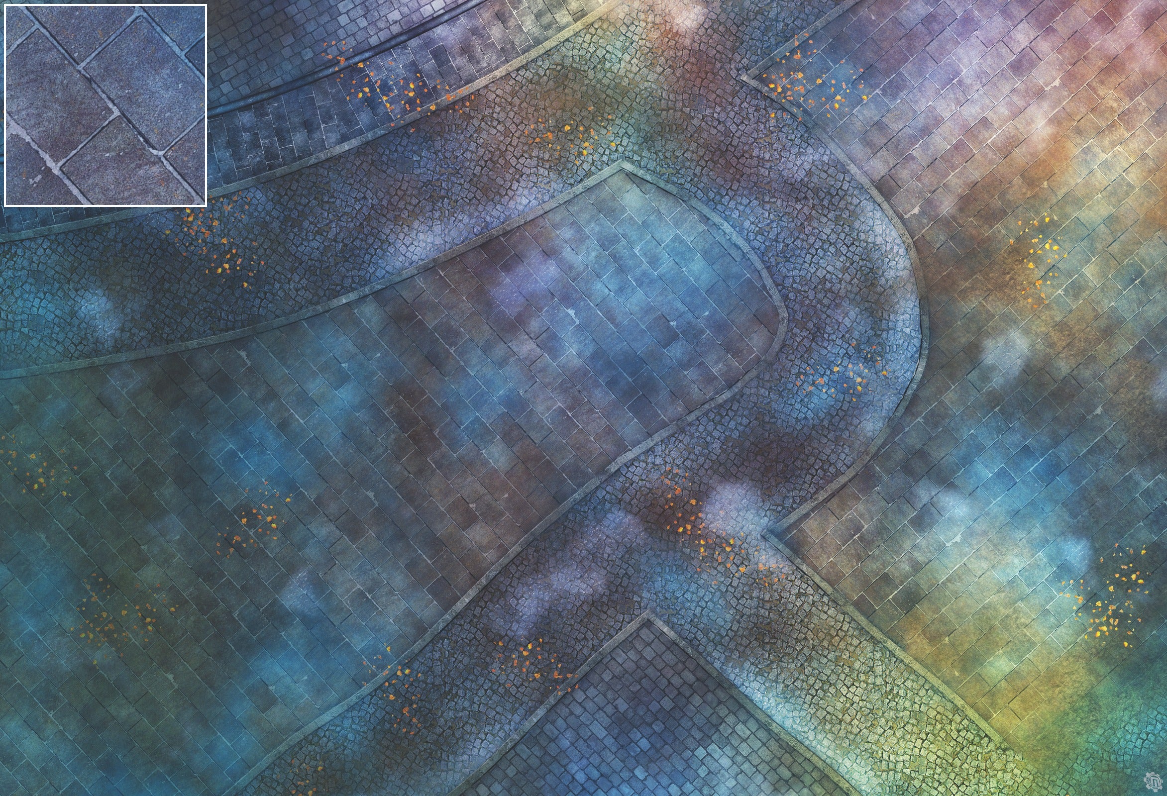 Mats by Mars: London Magic Tabletop Wargaming Play Mat