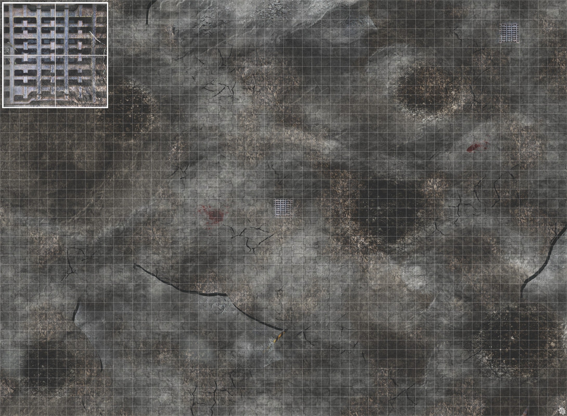 Mats by Mars: Urban Strike Tabletop Wargaming Play Mat
