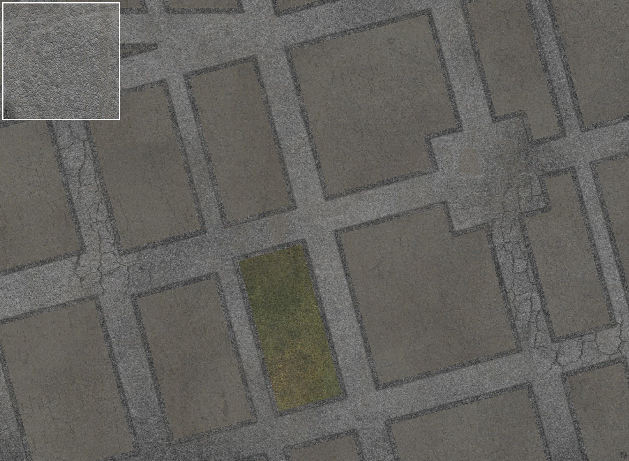 Streets of Conflict 8mm scale Tabletop Wargaming Play Mat