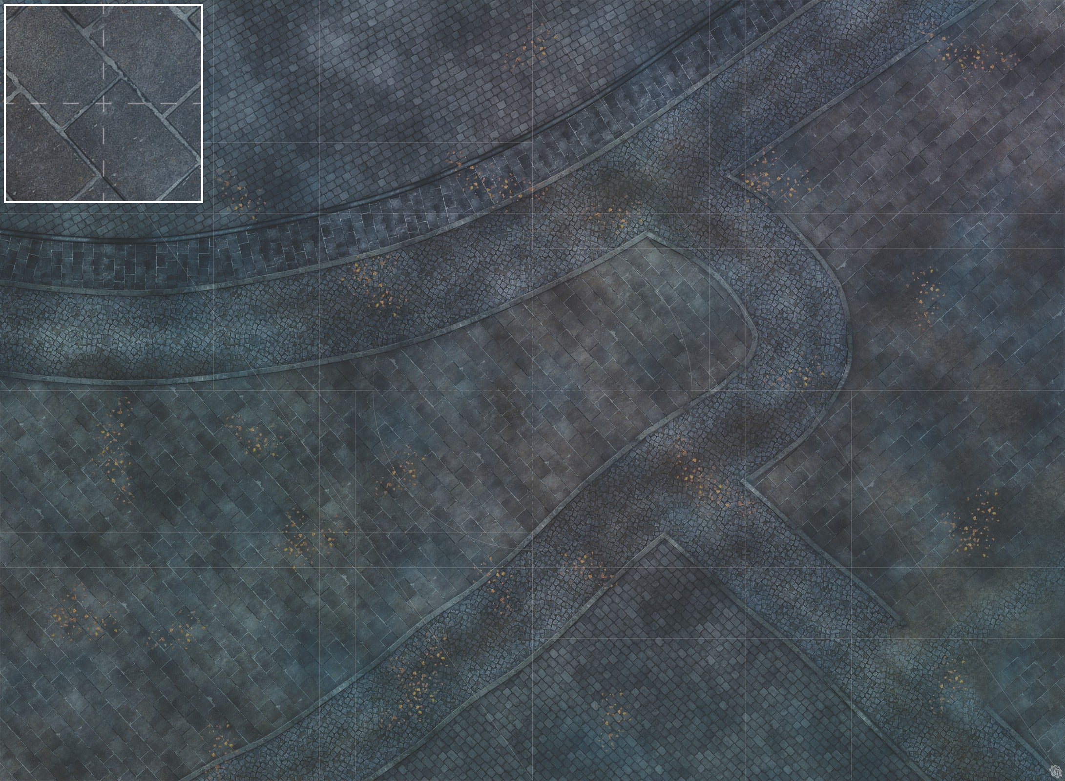 Mats by Mars: London Fog Tabletop Wargaming Play Mat