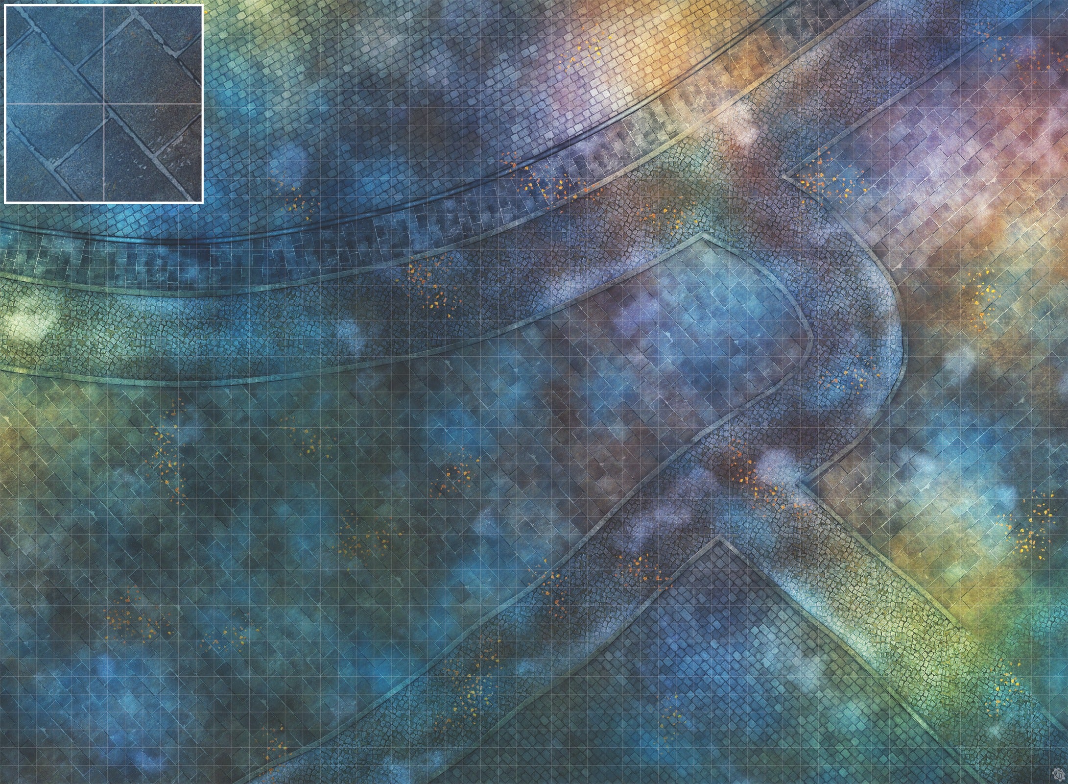 Mats by Mars: London Magic Tabletop Wargaming Play Mat