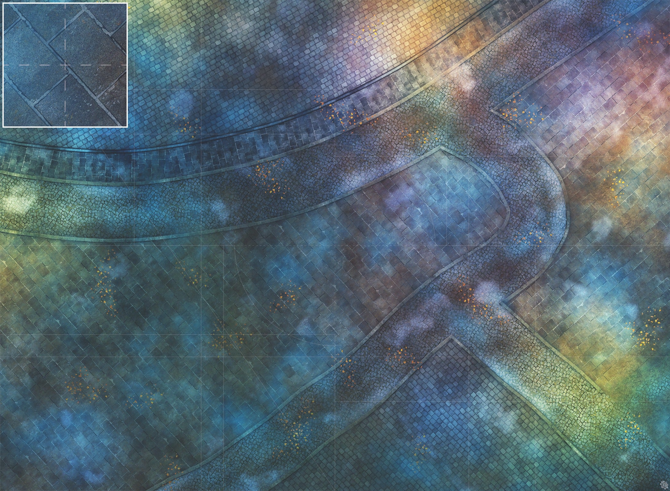 Mats by Mars: London Magic Tabletop Wargaming Play Mat