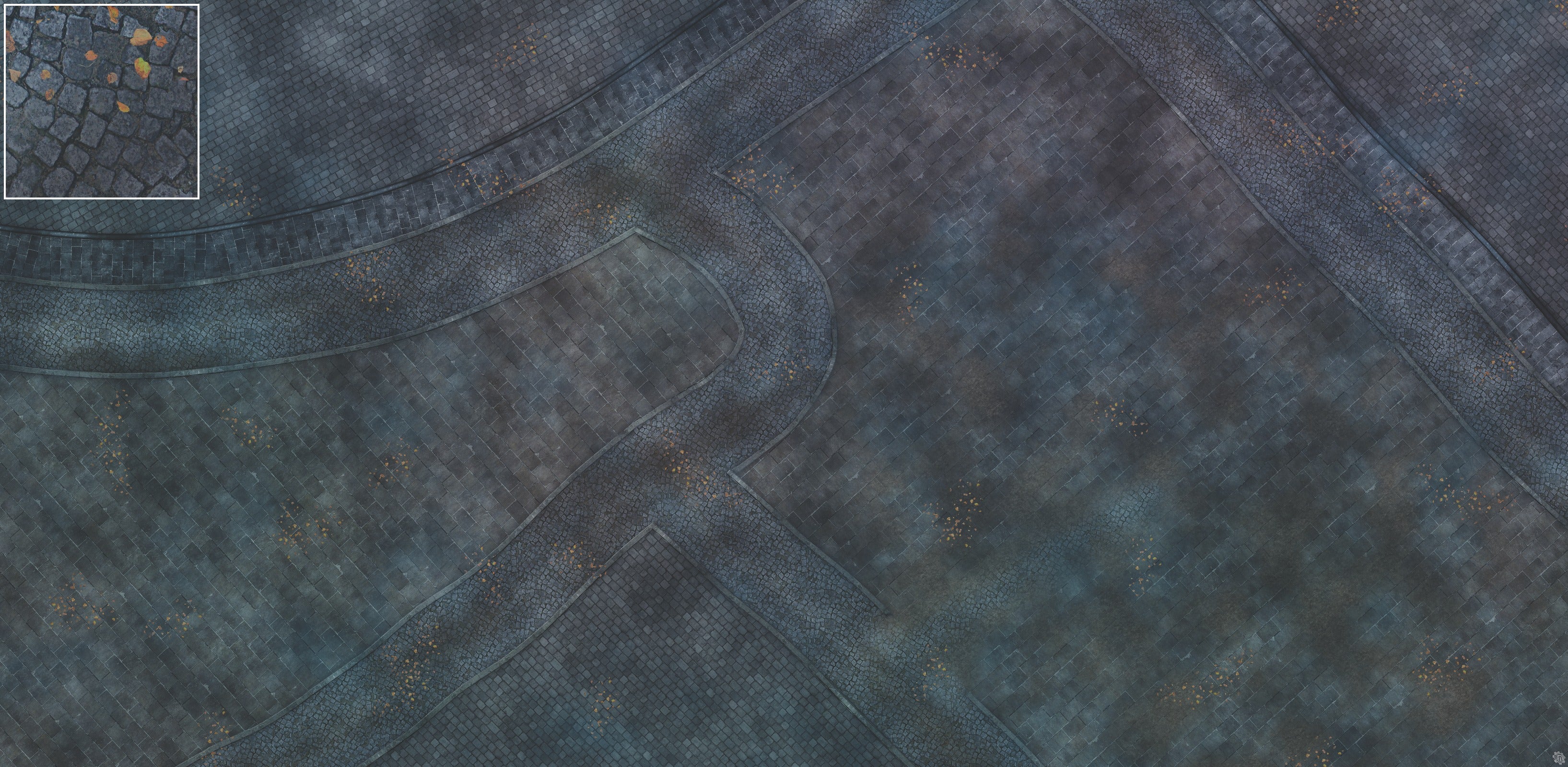 Mats by Mars: London Fog Tabletop Wargaming Play Mat