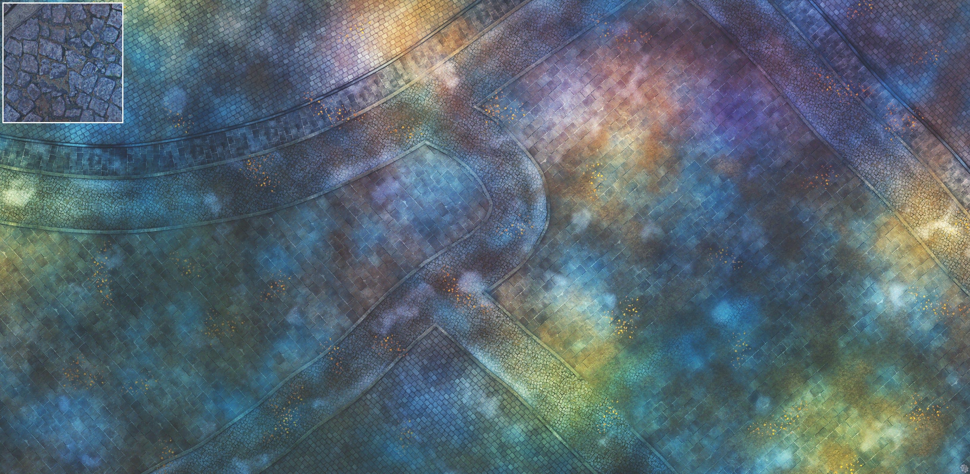 Mats by Mars: London Magic Tabletop Wargaming Play Mat