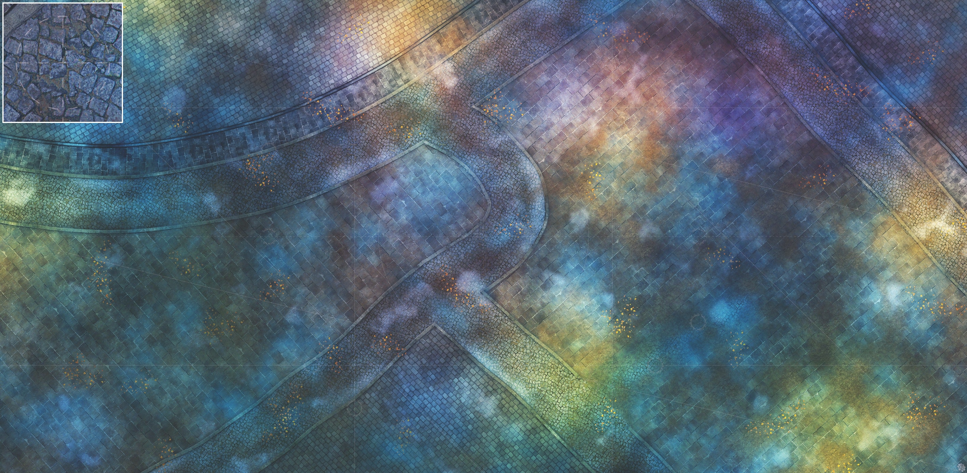 Mats by Mars: London Magic Tabletop Wargaming Play Mat