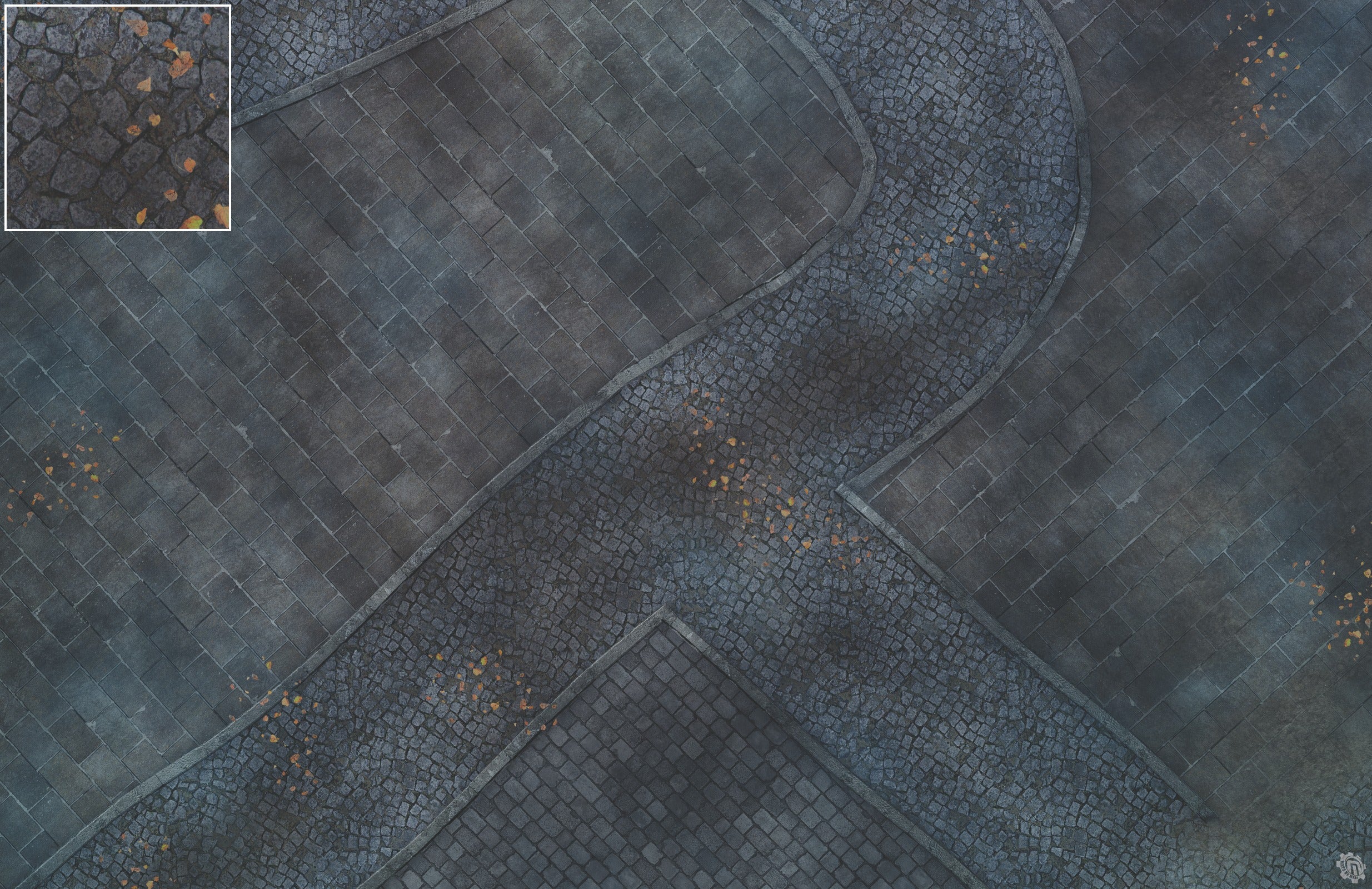Mats by Mars: London Fog Tabletop Wargaming Play Mat