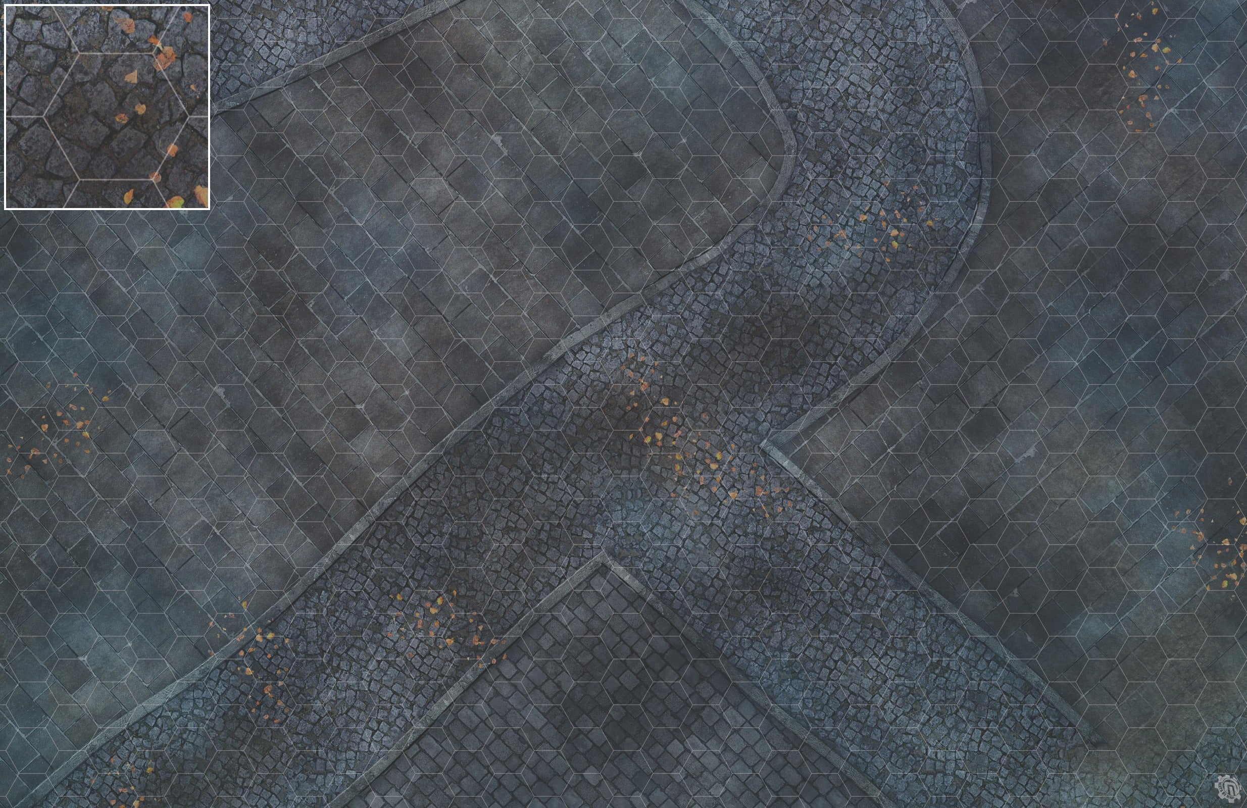 Mats by Mars: London Fog Tabletop Wargaming Play Mat