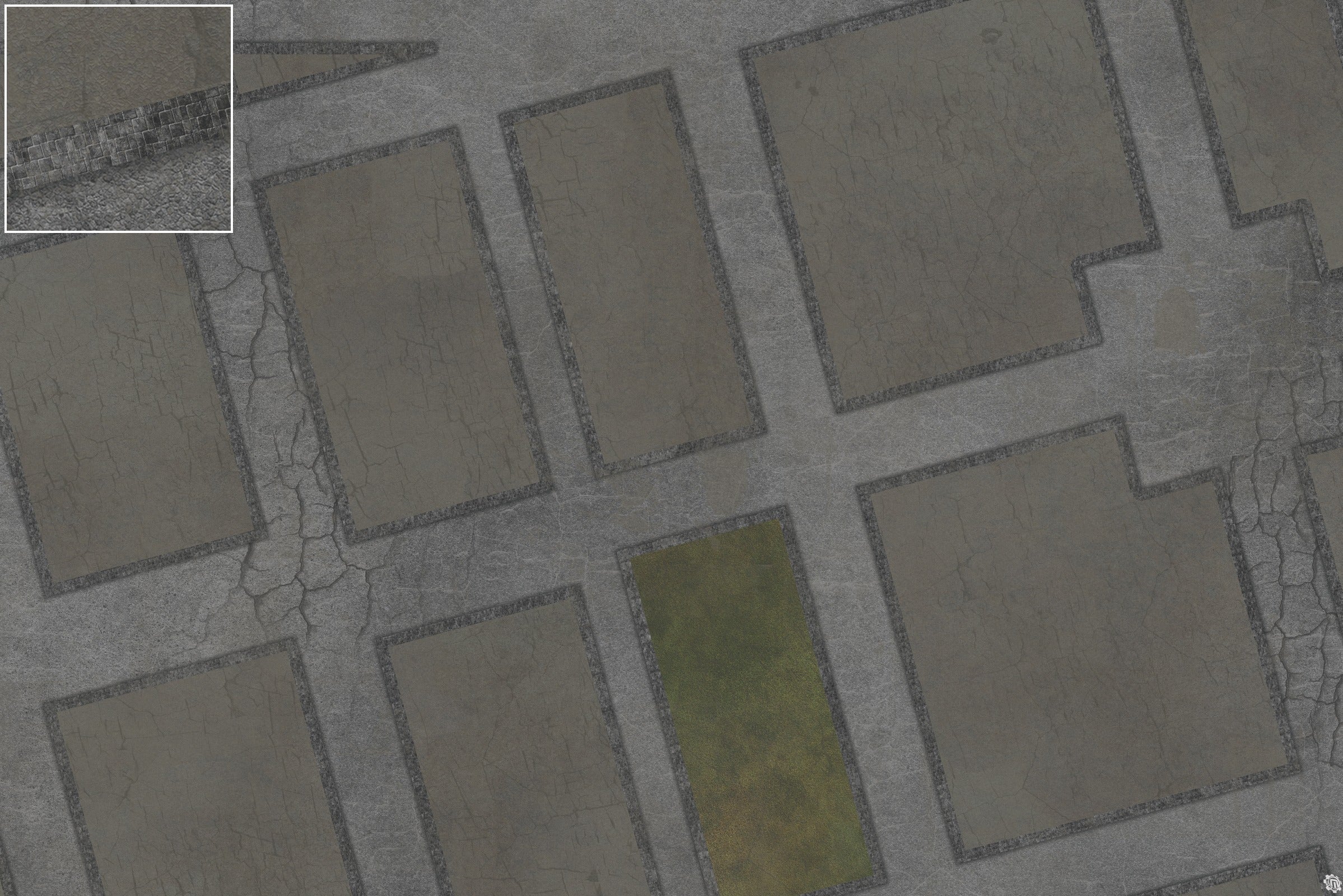 Streets of Conflict 8mm scale Tabletop Wargaming Play Mat