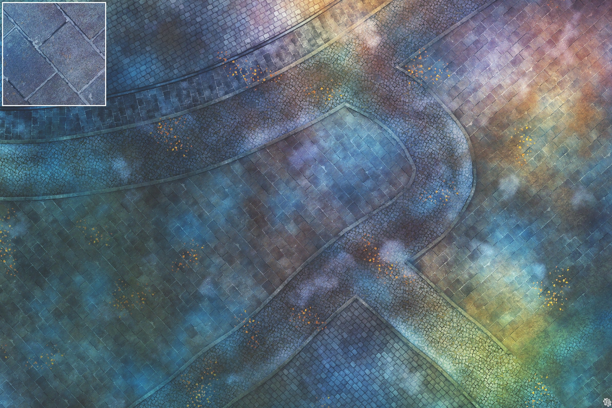 Mats by Mars: London Magic Tabletop Wargaming Play Mat