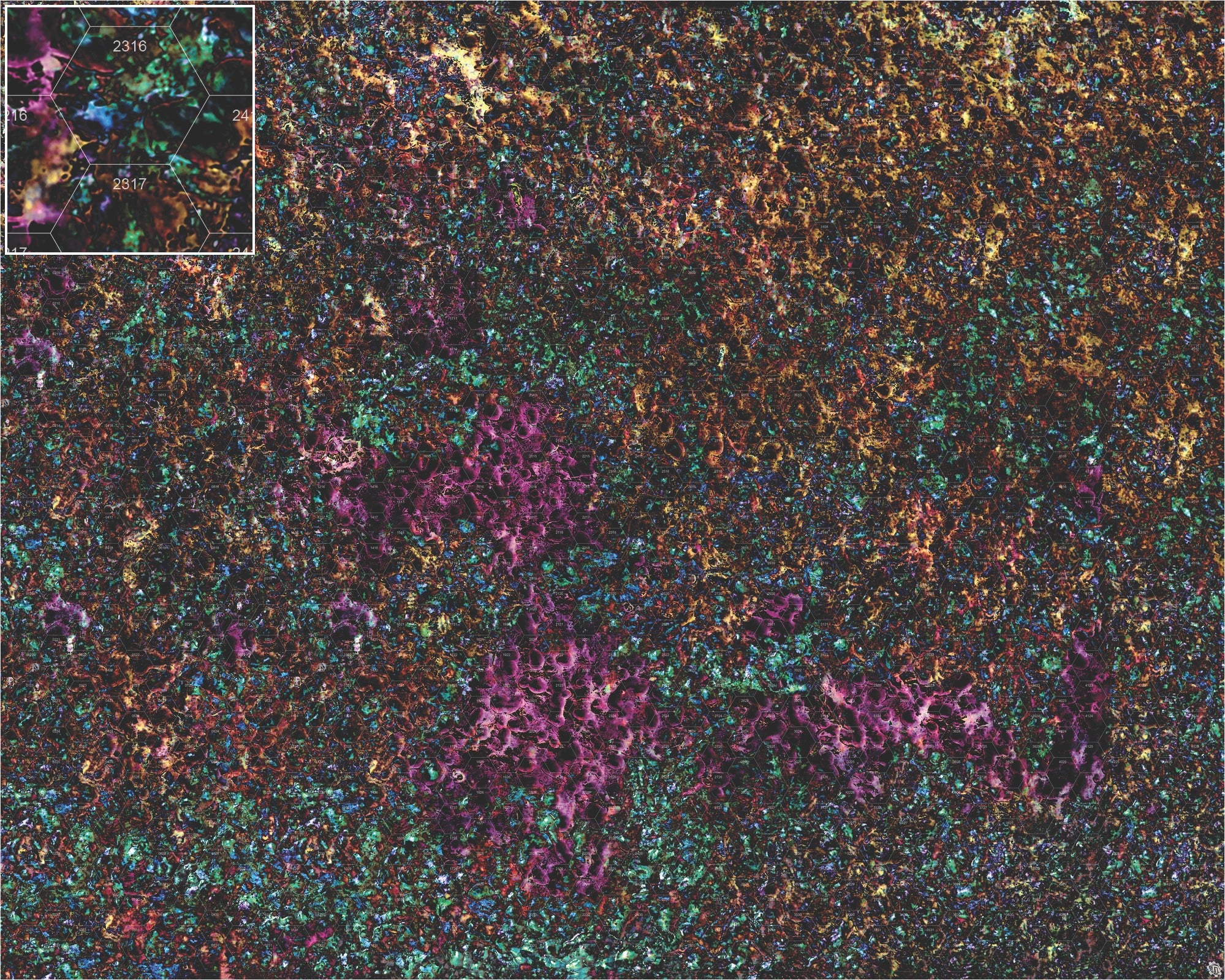 Mats by Mars: Crime Alley (Intersection) Tabletop Wargaming Play Mat