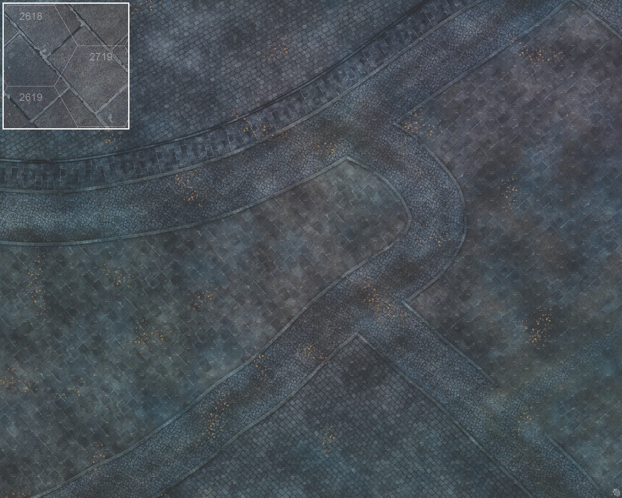 Mats by Mars: London Fog Tabletop Wargaming Play Mat