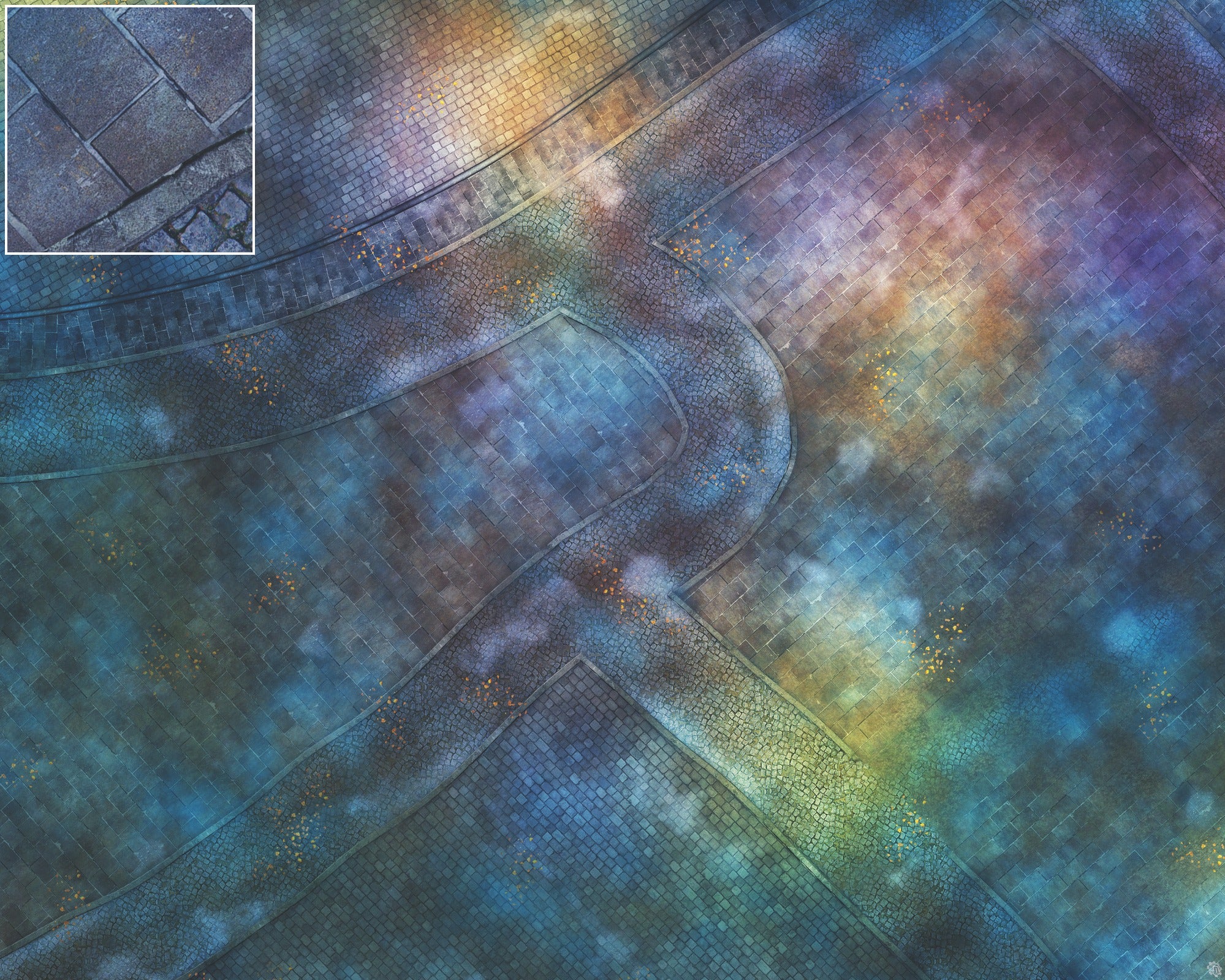 Mats by Mars: London Magic Tabletop Wargaming Play Mat