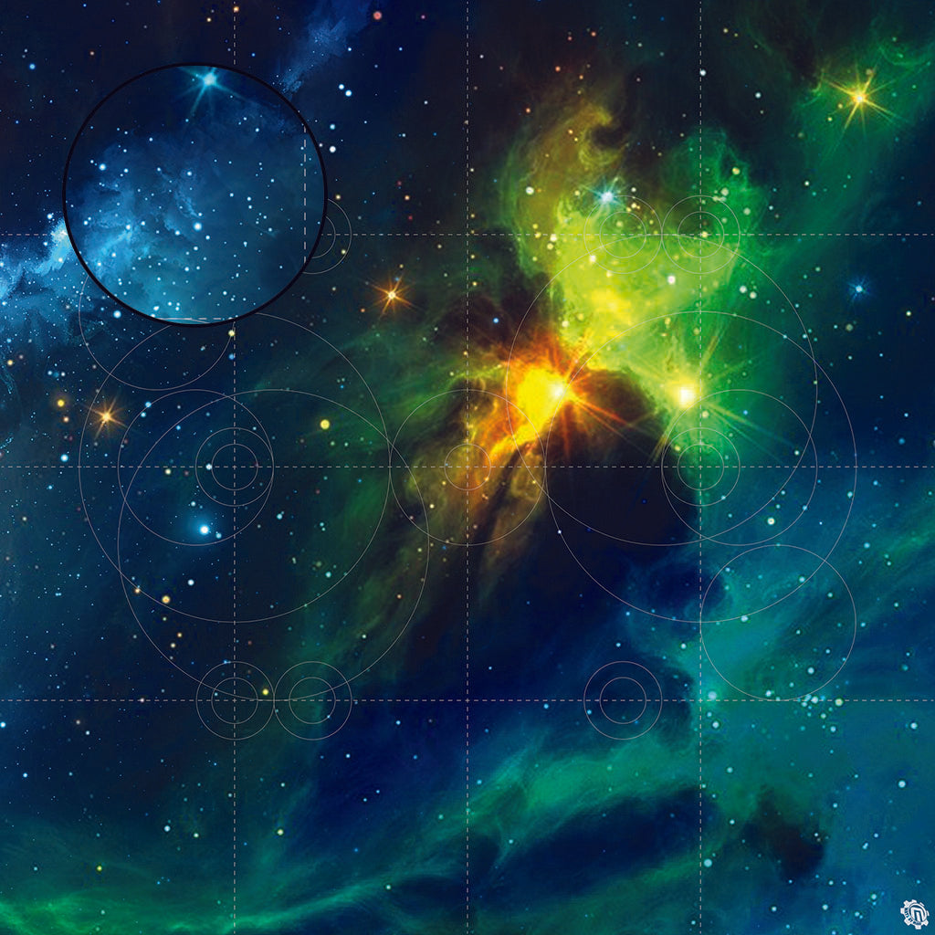 Mats by Mars: Cold Embrace Tabletop Wargaming Space Play Mat