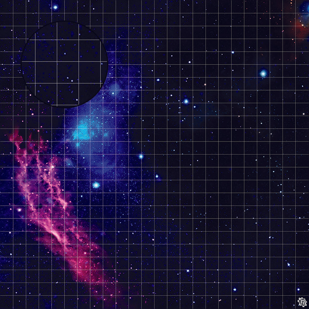 Mats by Mars: Final Frontier Tabletop Wargaming Space Play Mat