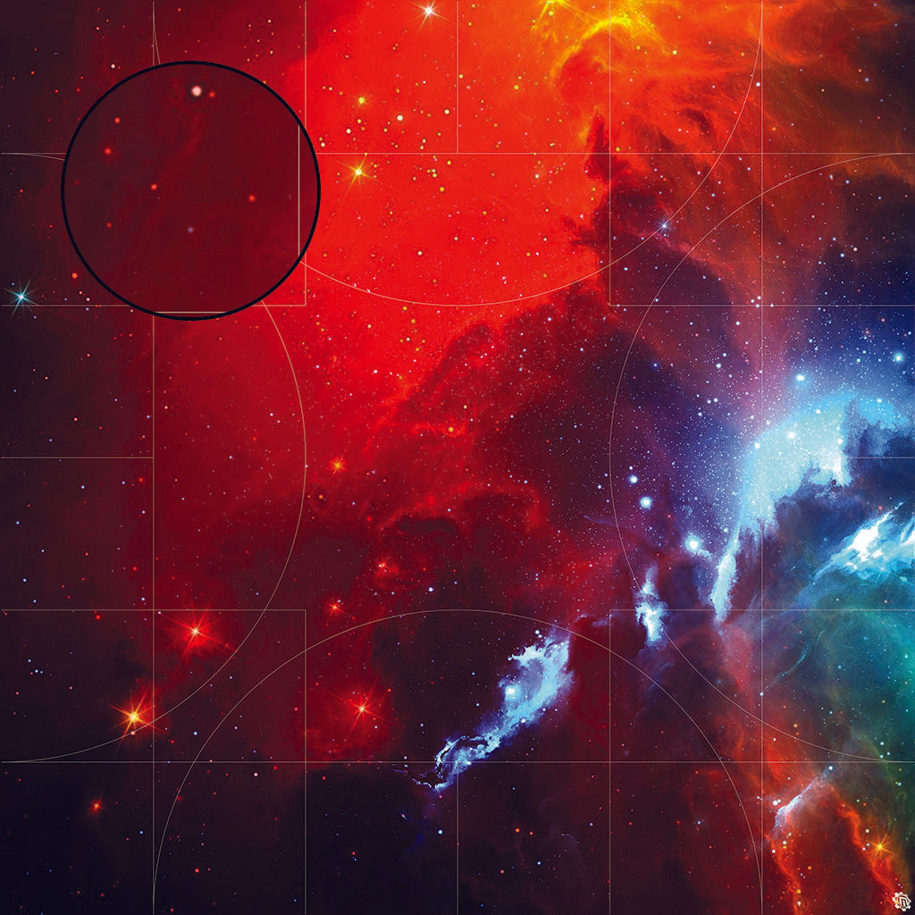 Mats by Mars: Fire Storm Tabletop Wargaming Space Play Mat