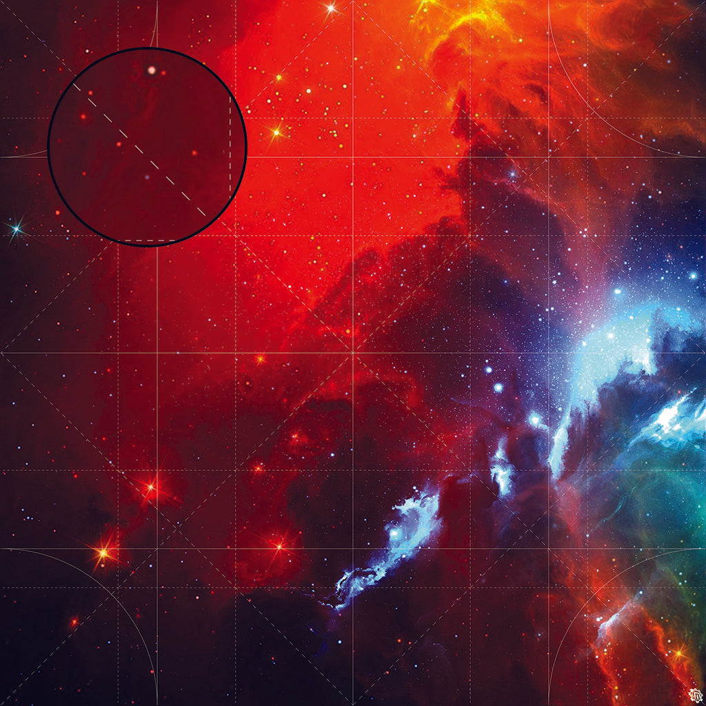 Mats by Mars: Fire Storm Tabletop Wargaming Space Play Mat