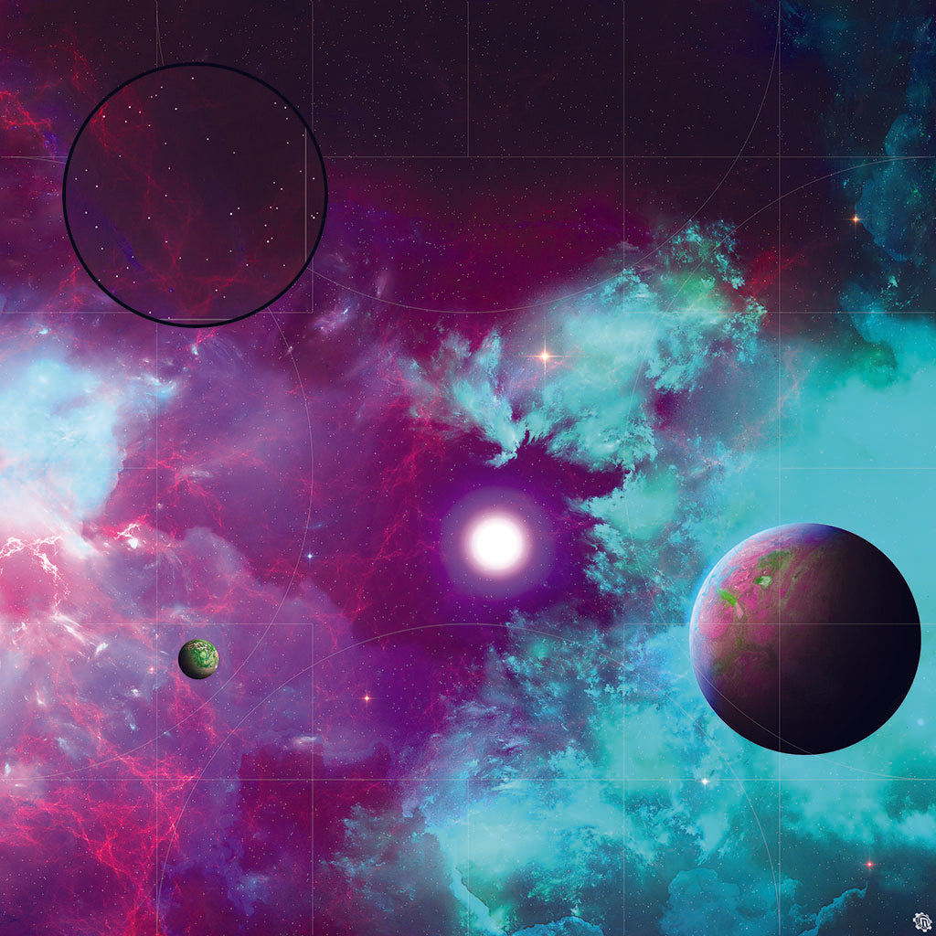 Mats by Mars: Quantum Nemesis Tabletop Wargaming Space Play Mat