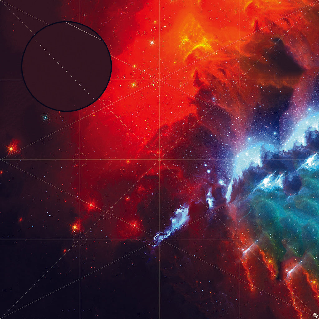 Mats by Mars: Fire Storm Tabletop Wargaming Space Play Mat