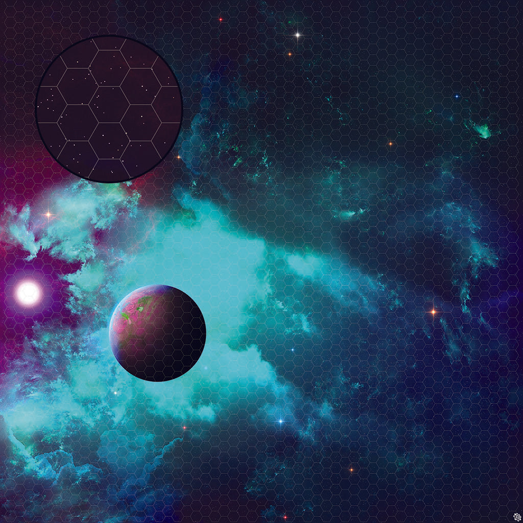 Mats by Mars: Nemesis System Tabletop Wargaming Space Play Mat