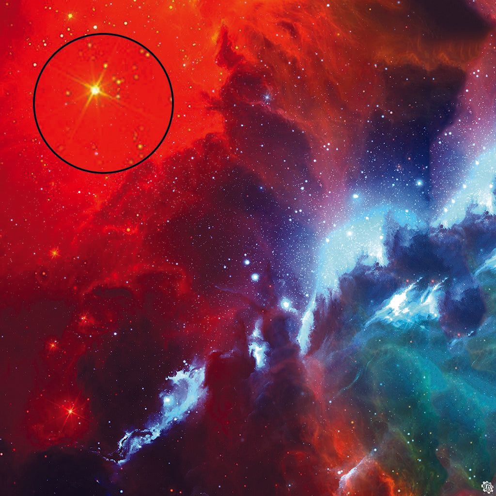 Mats by Mars: Fire Storm Tabletop Wargaming Space Play Mat