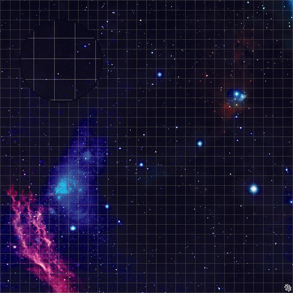 Mats by Mars: Final Frontier Tabletop Wargaming Space Play Mat