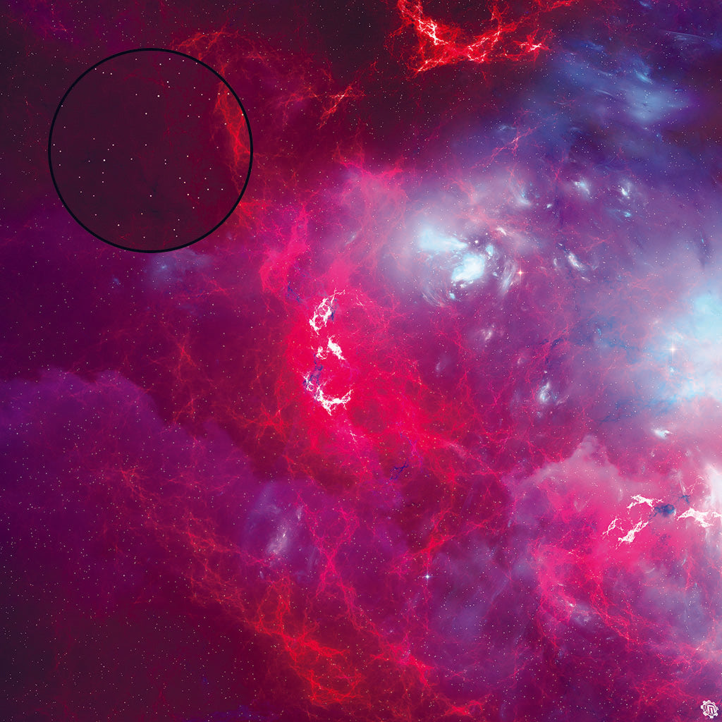 Mats by Mars: Quantum Realm Tabletop Wargaming Space Play Mat