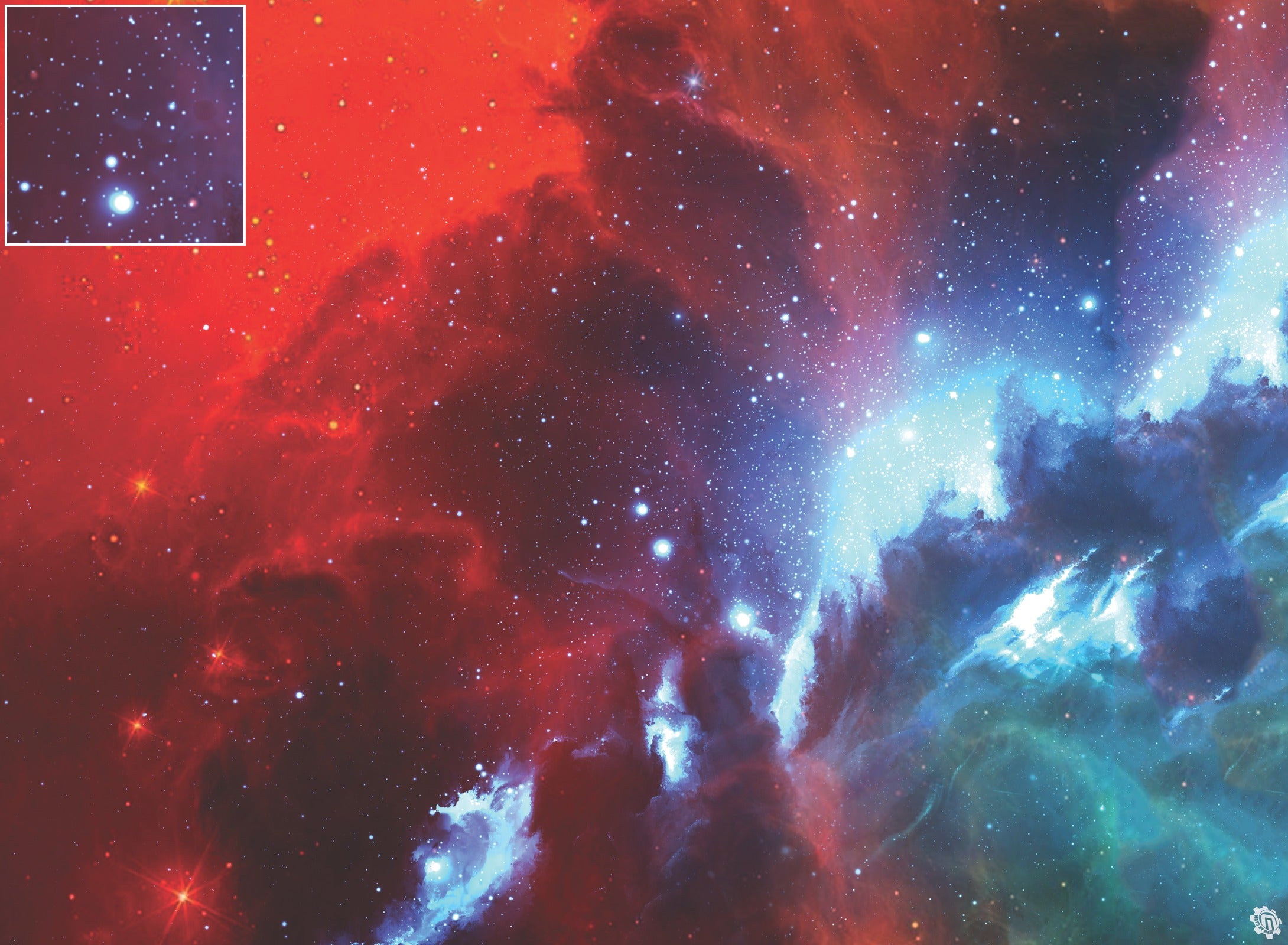Mats by Mars: Fire Storm Tabletop Wargaming Space Play Mat