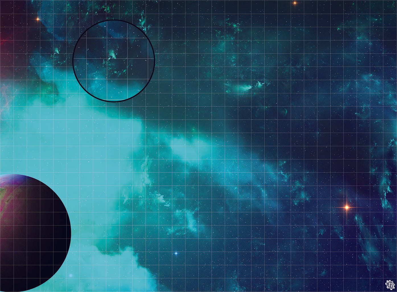 Mats by Mars: Nemesis System Tabletop Wargaming Space Play Mat