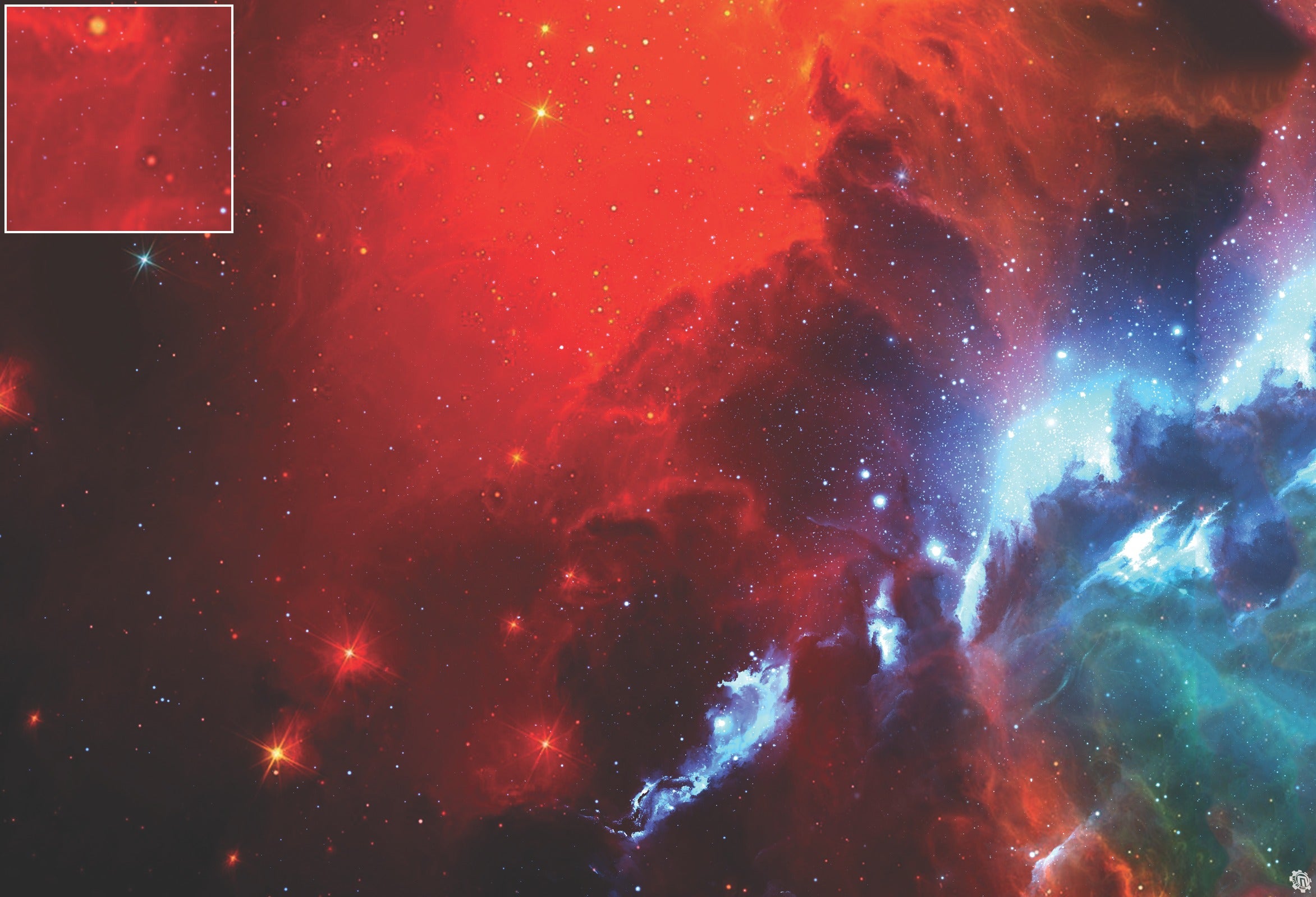 Mats by Mars: Fire Storm Tabletop Wargaming Space Play Mat