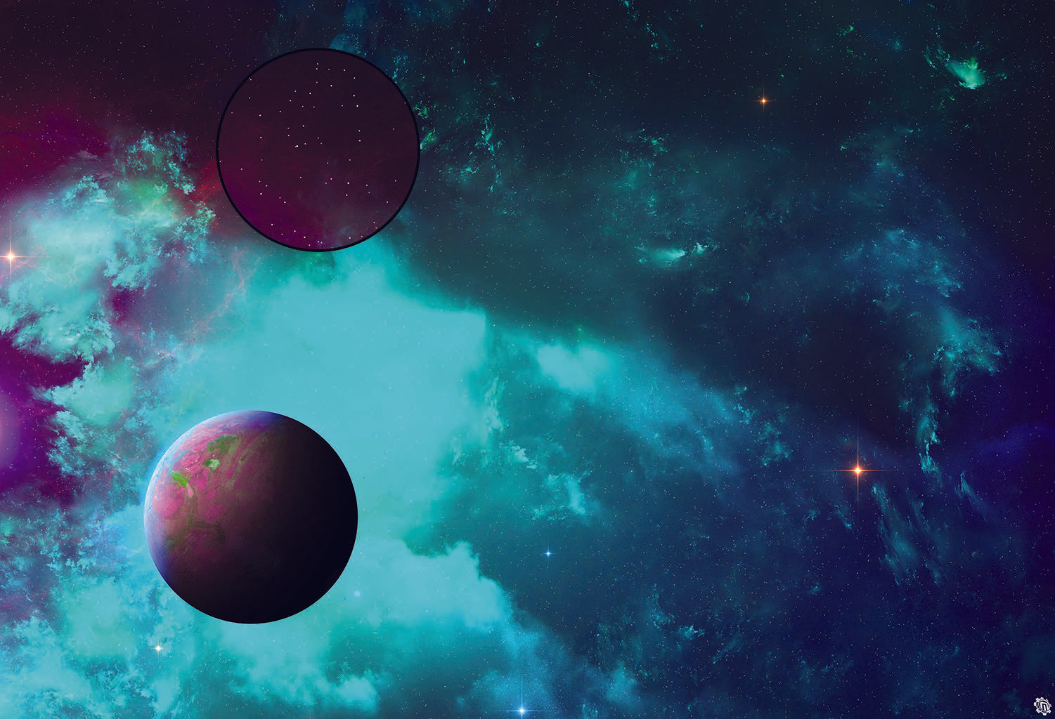 Mats by Mars: Nemesis System Tabletop Wargaming Space Play Mat