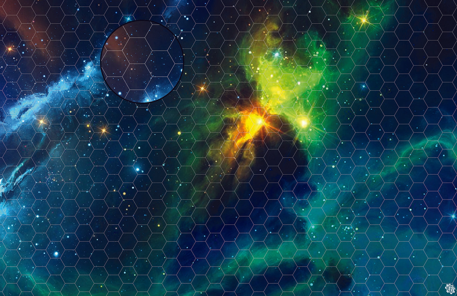 Mats by Mars: Cold Embrace Tabletop Wargaming Space Play Mat