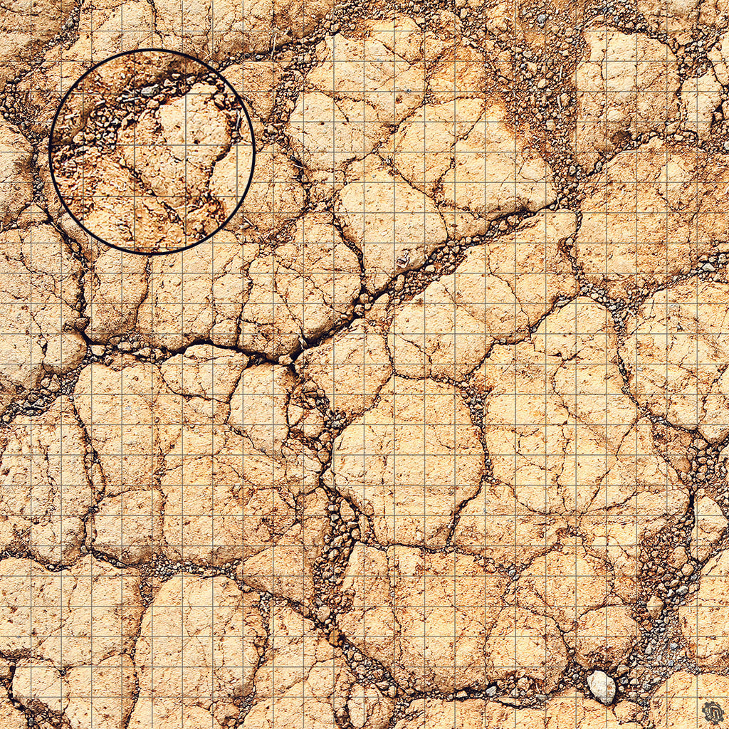 Mats by Mars: Desert Tabletop Wargaming Play Mat