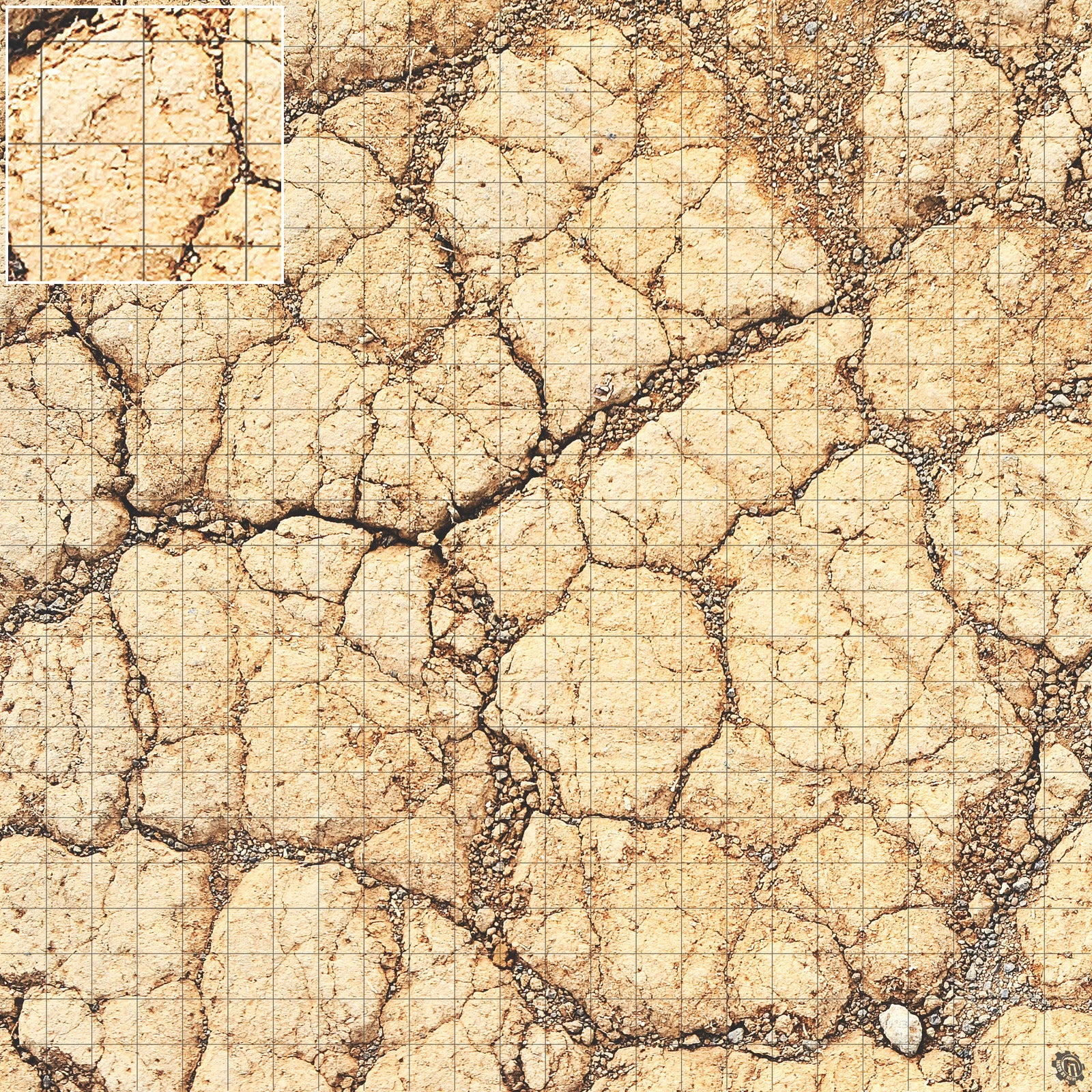 Mats by Mars: Desert Tabletop Wargaming Play Mat