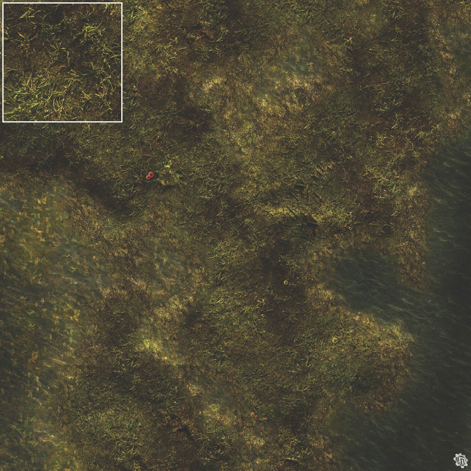 Mats by Mars: Swamplands Tabletop Wargaming Play Mat