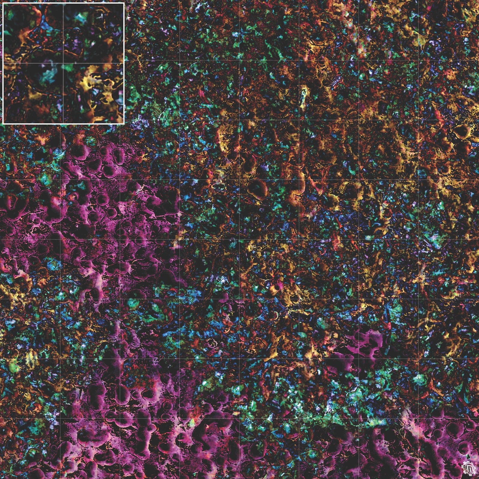 Mats by Mars: Mushroom Forest Tabletop Wargaming Play Mat