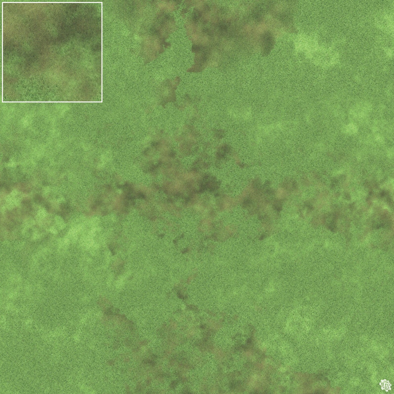 Mats by Mars: Verdant Fields Tabletop Wargaming Play Mat