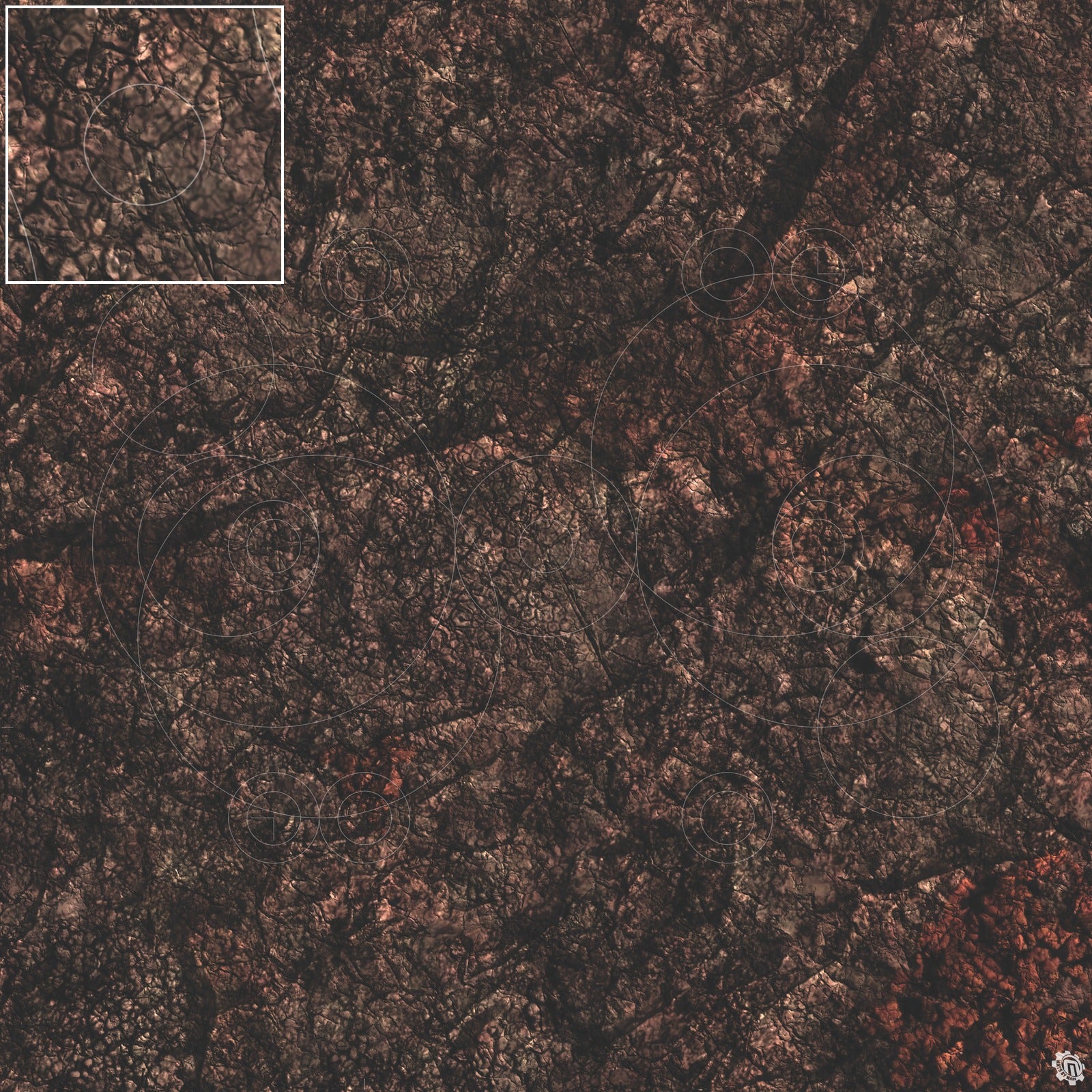 Mats by Mars: Shattered Soil Tabletop Wargaming Play Mat