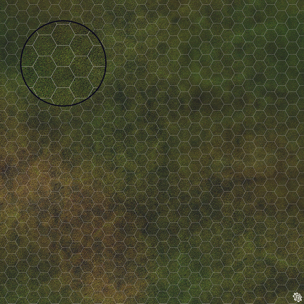 Mats by Mars: Green Meadow Tabletop Wargaming Play Mat